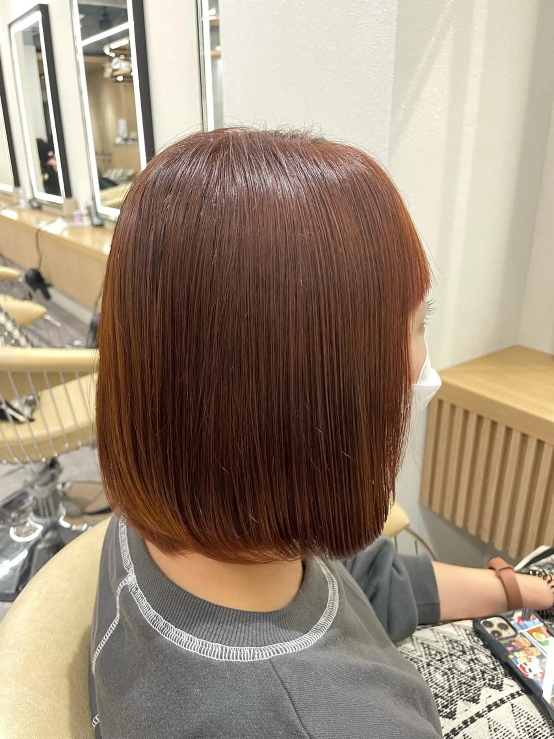 ショート レイヤー縮毛矯正 ささきすずね💗のヘアスタイル