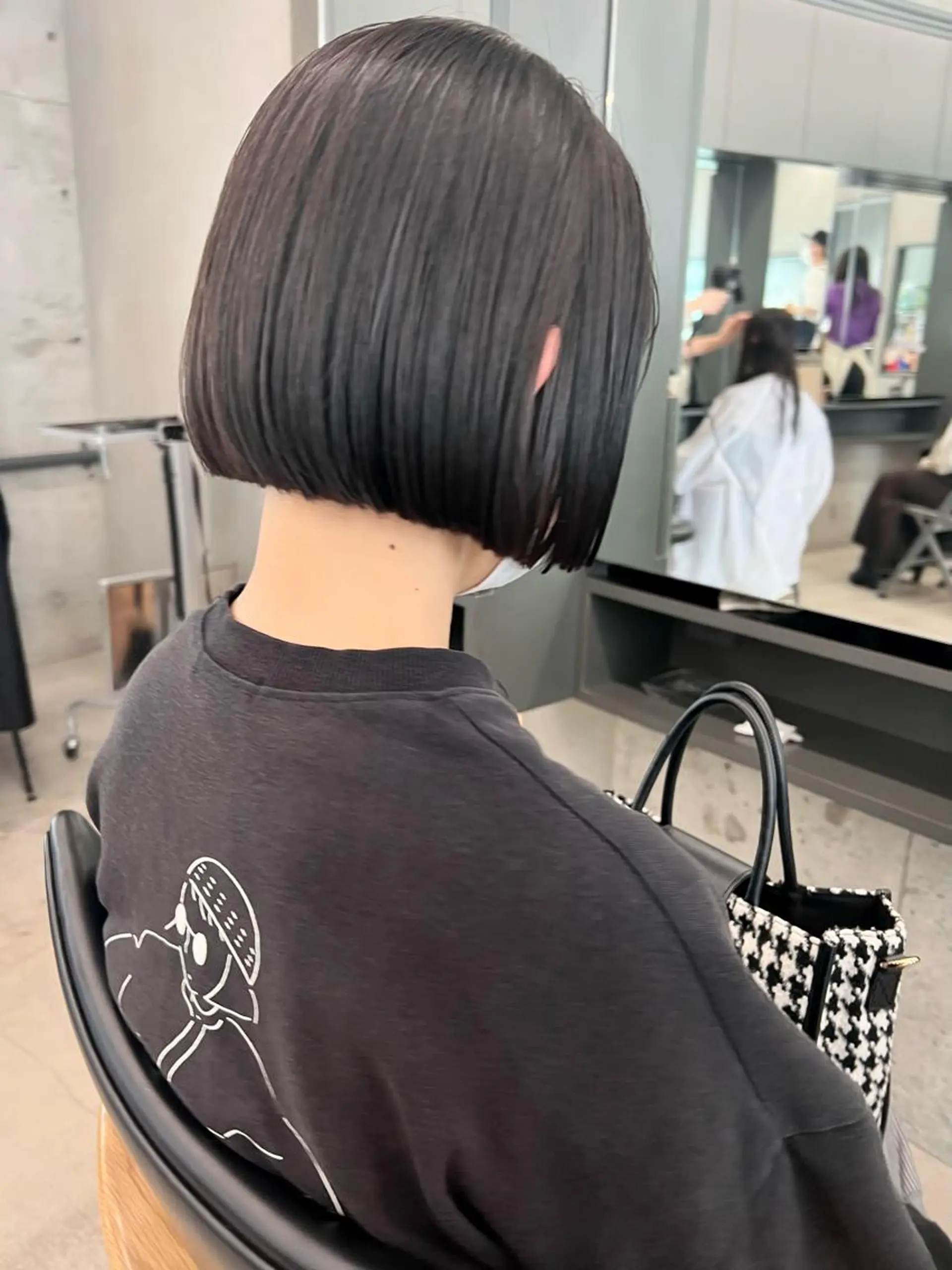 ショート ボブ カット ヘアカラー トリートメント sakoda shunkiのヘアスタイル
