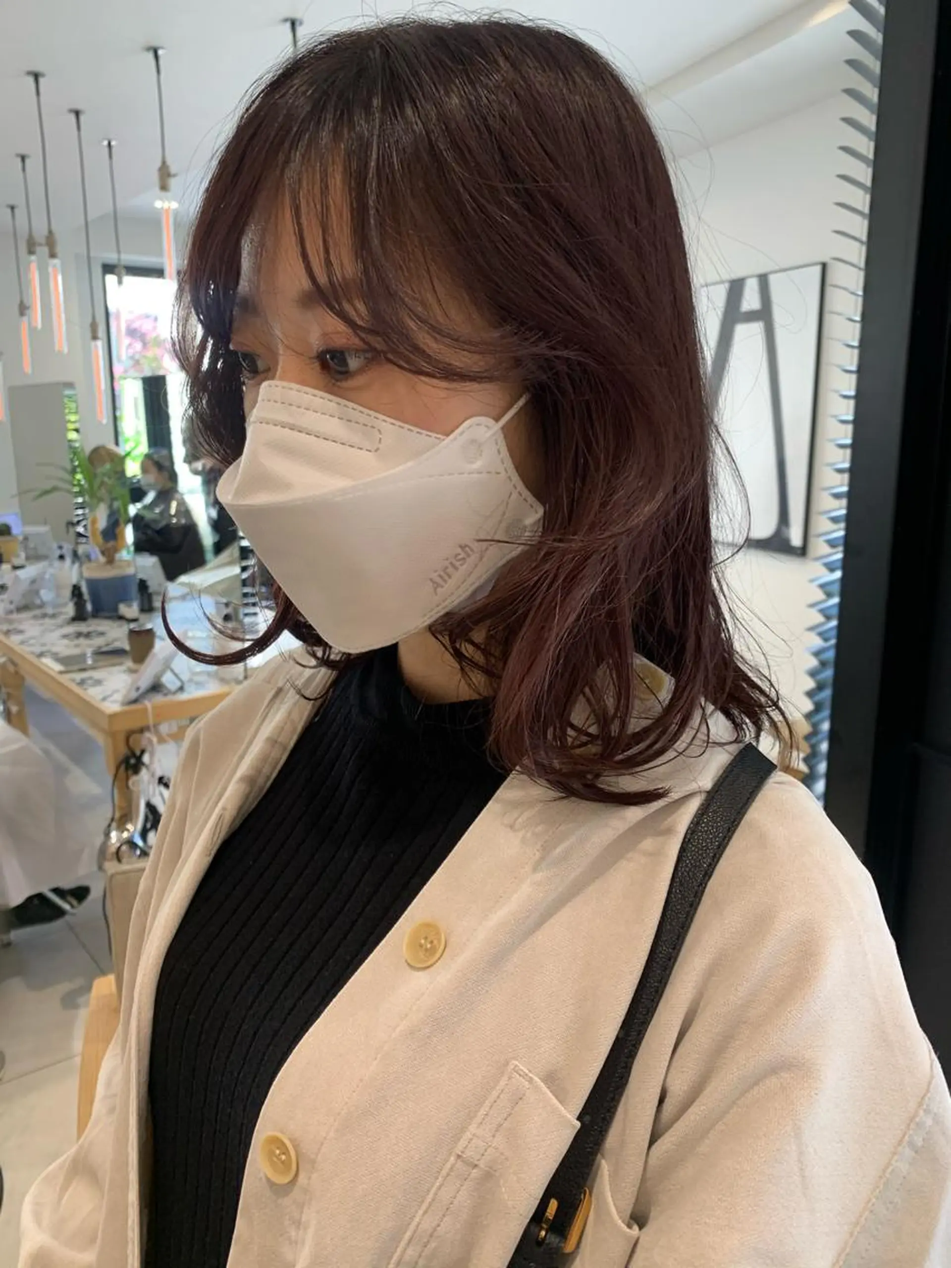 カラー ラベンダー/レイヤー カット🤎mamiのヘアスタイル