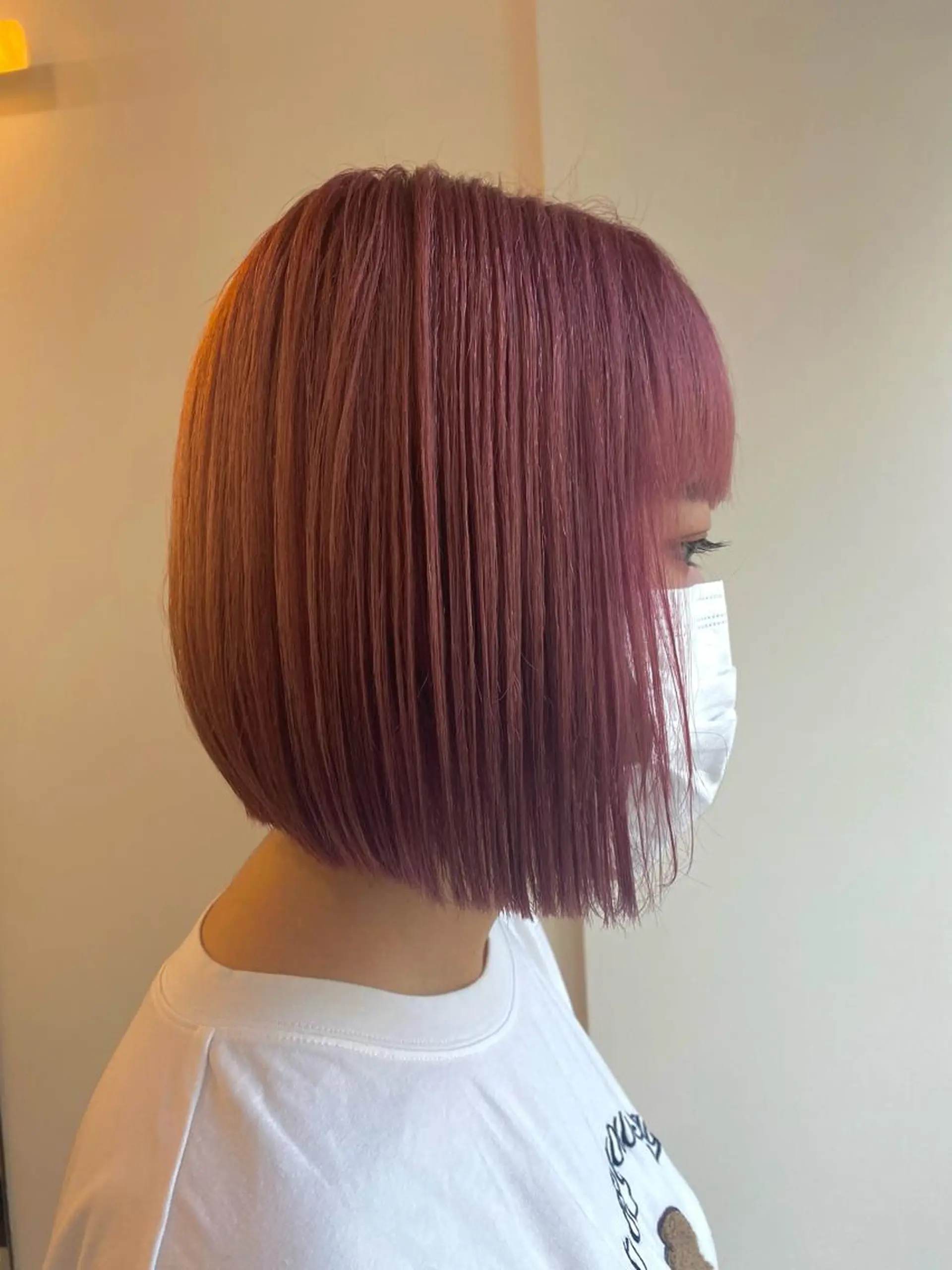 ショート ボブ ボブ/ぱつっとボブ/ 谷口 海星のヘアスタイル