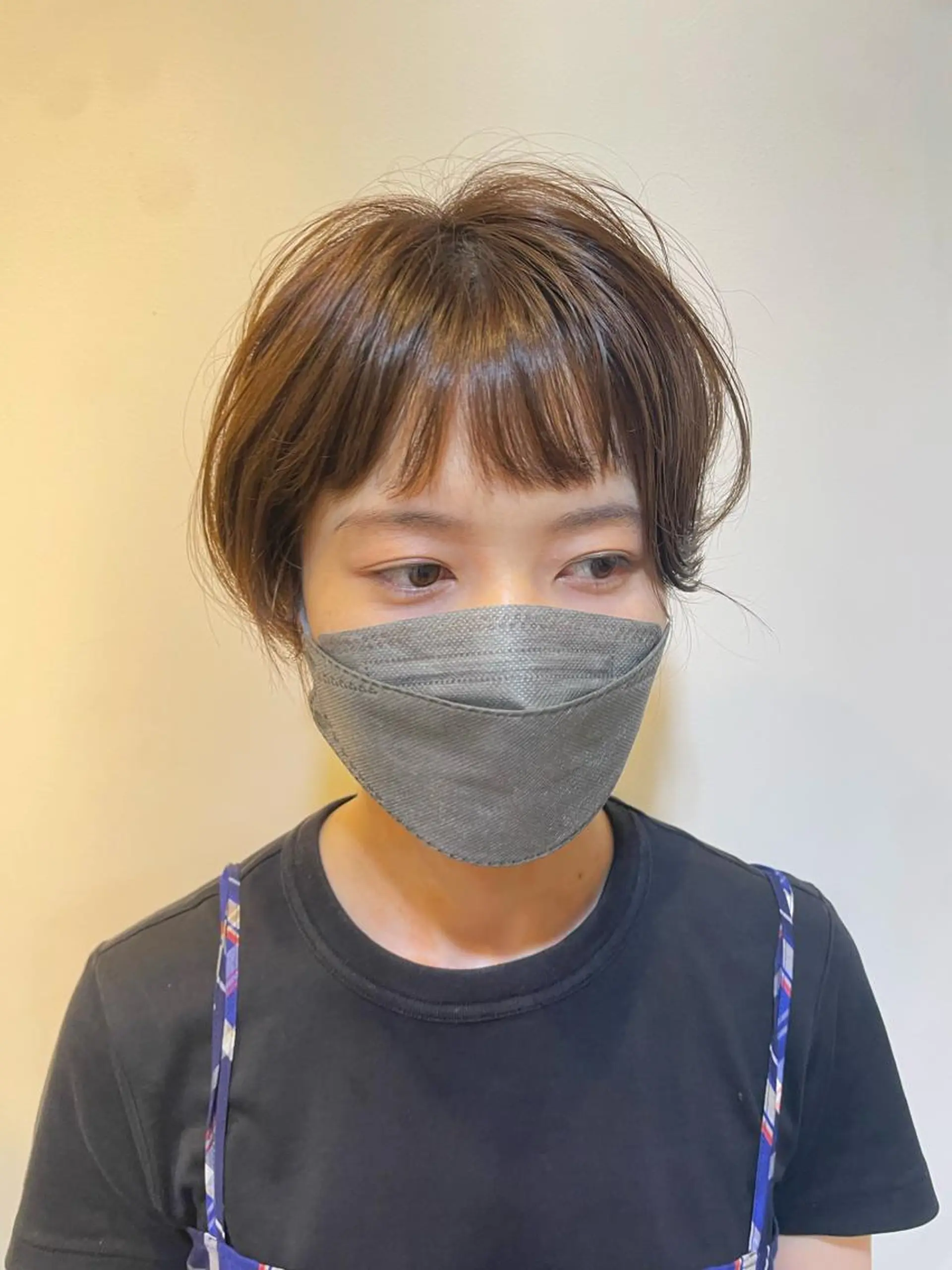 ショート カラー レイヤー／似合わせ TAKUYAのヘアスタイル