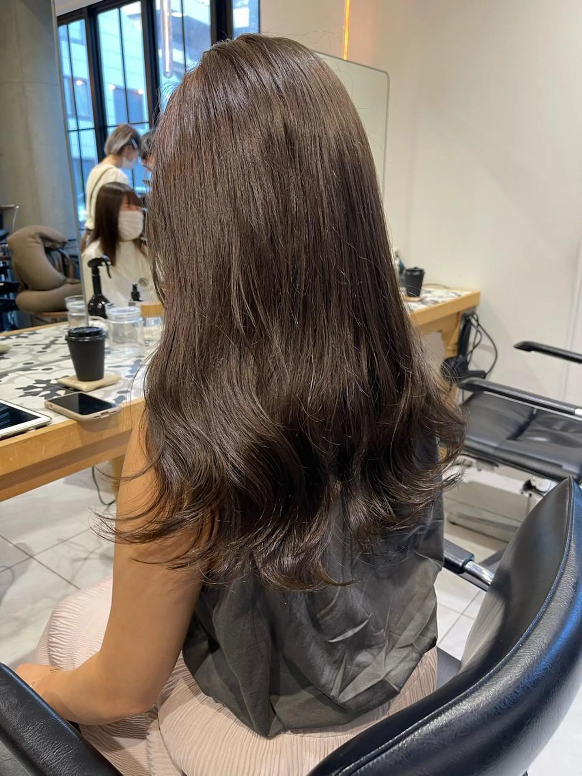 ロング カラー ラベンダー/レイヤー カット🤎mamiのヘアスタイル