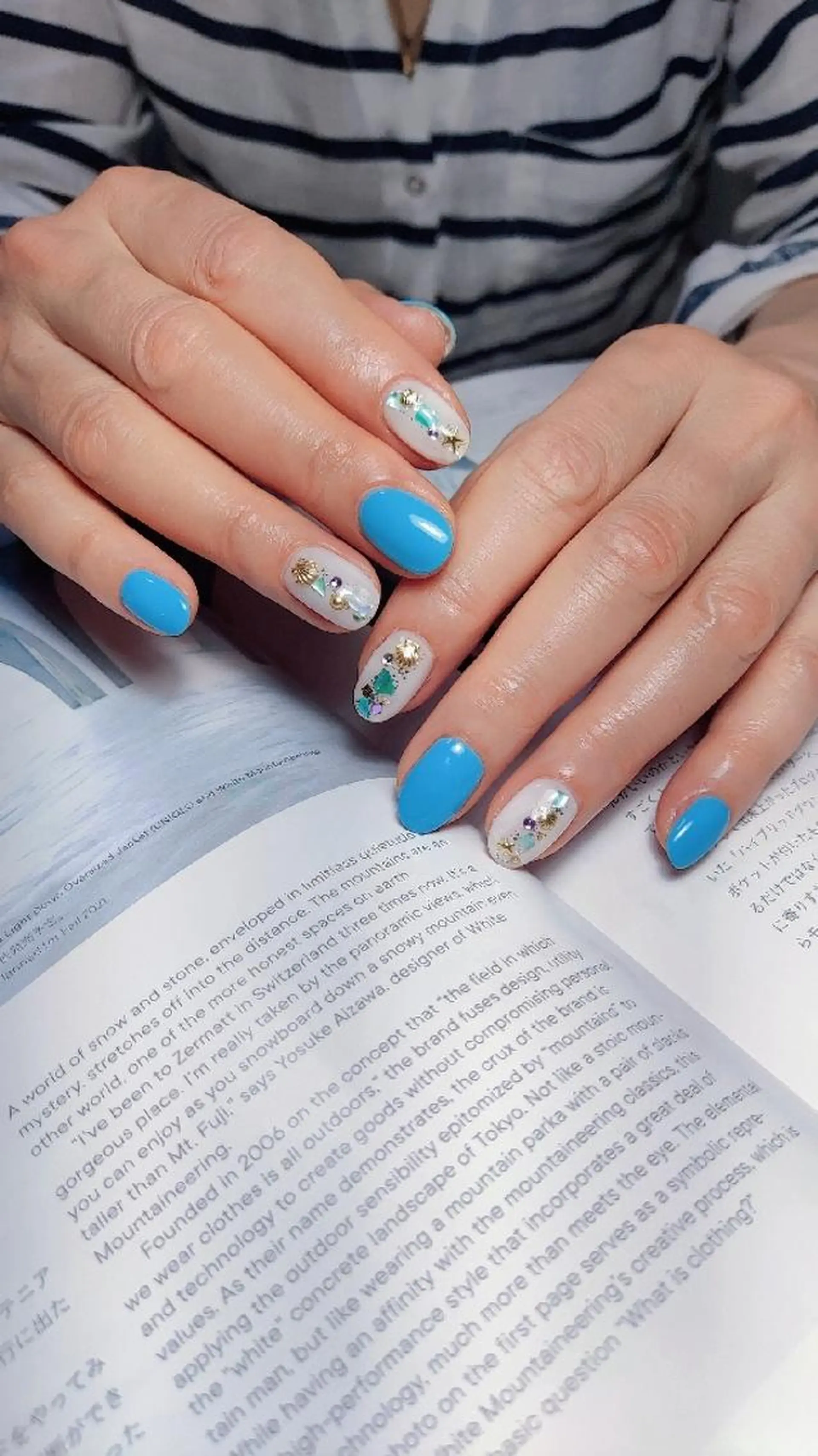 ネイル ハンドネイル E·U·B ネイル所属・横浜市中区曙町 E·U·Bネイルのネイルデザイン