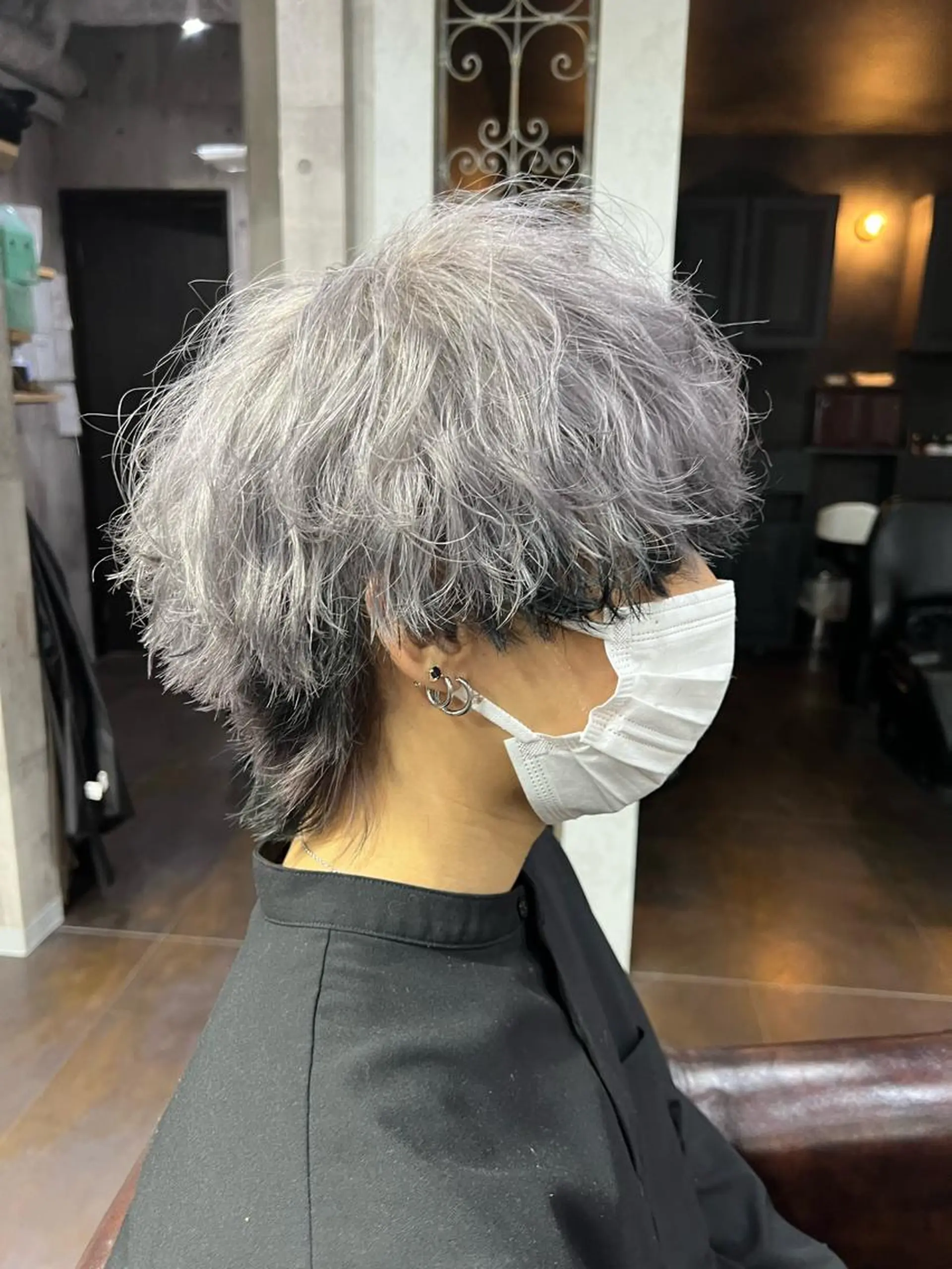 メンズ メンズブリーチ カット ヘアカラー 👑再現性◎カット＆ パーマ Yuto🌀のヘアスタイル