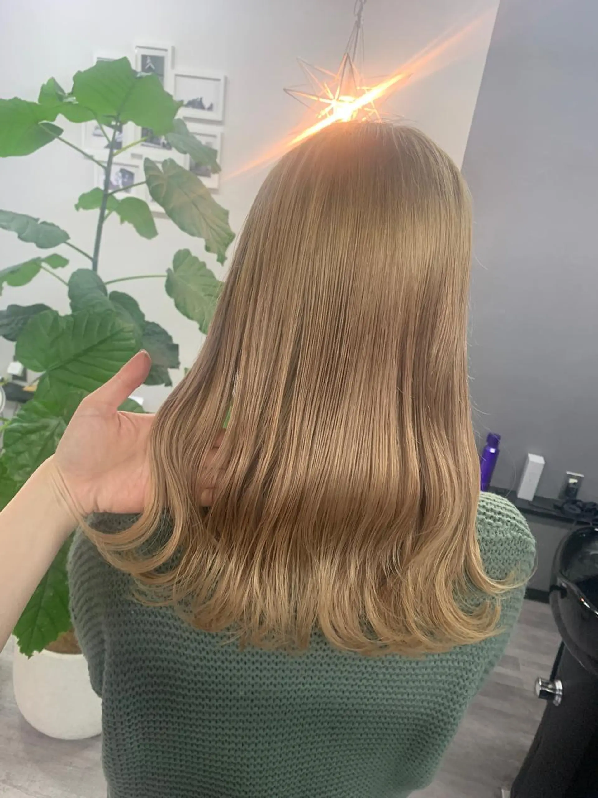 ロング カラー ヘアカラー トリートメント 坂井 水菜美のヘアスタイル