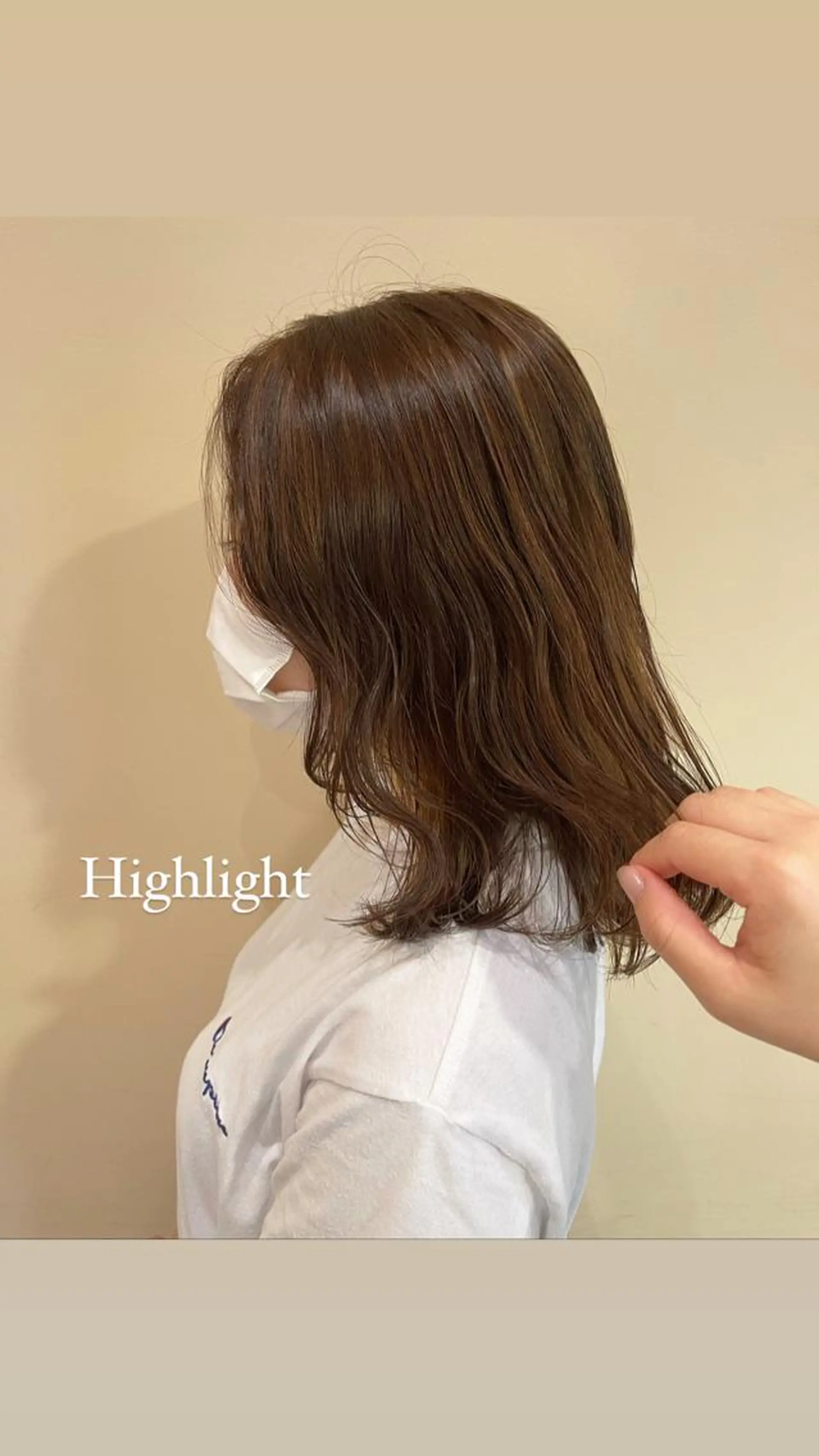 セミロング イロヘアー北岡崎店所属・ilo.hair 小澤日菜子✂️💕のヘアスタイル