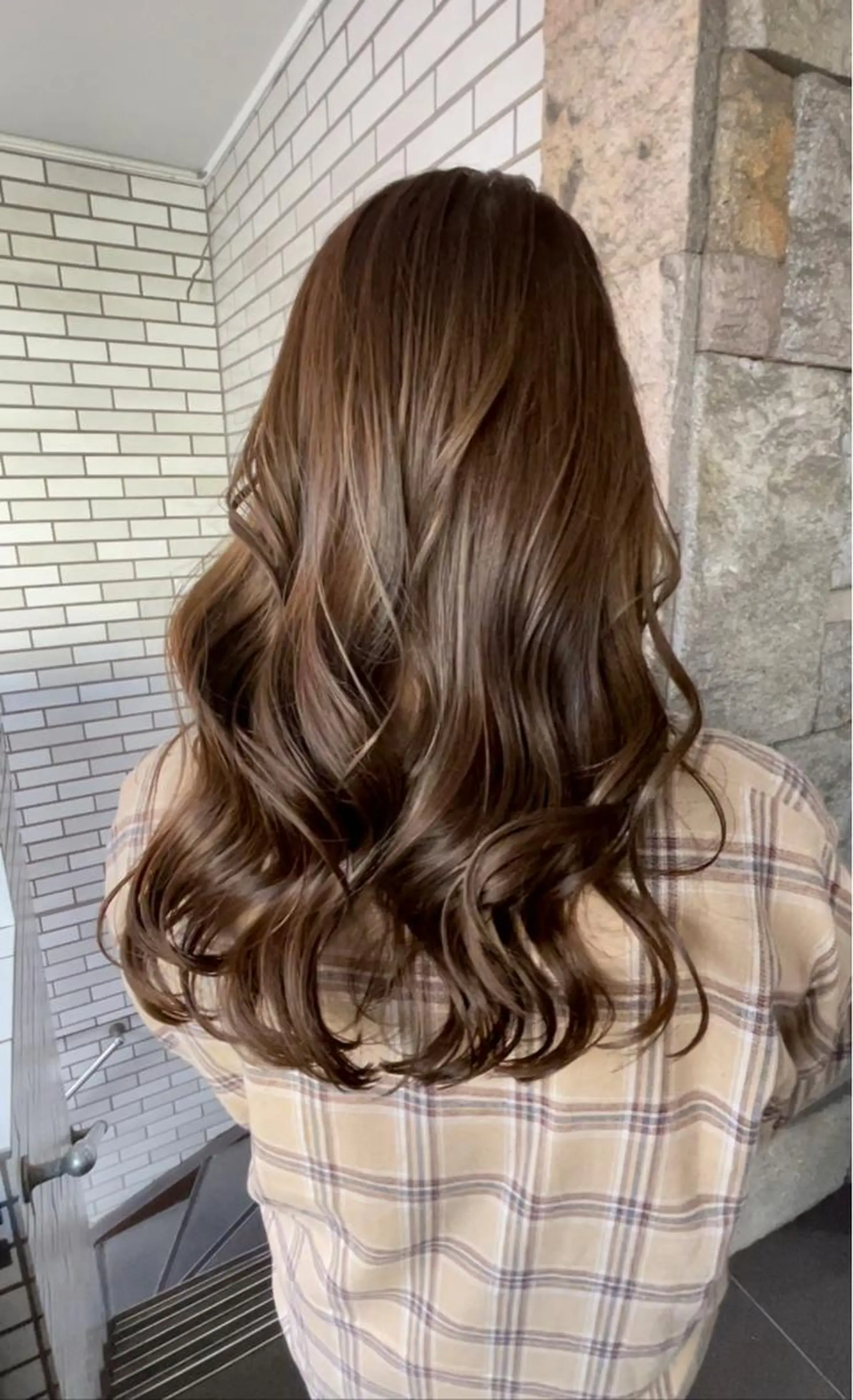 ロング カラー トリートメント ヘアカラー オージュアソムリエ DAIKI⭐️のヘアスタイル