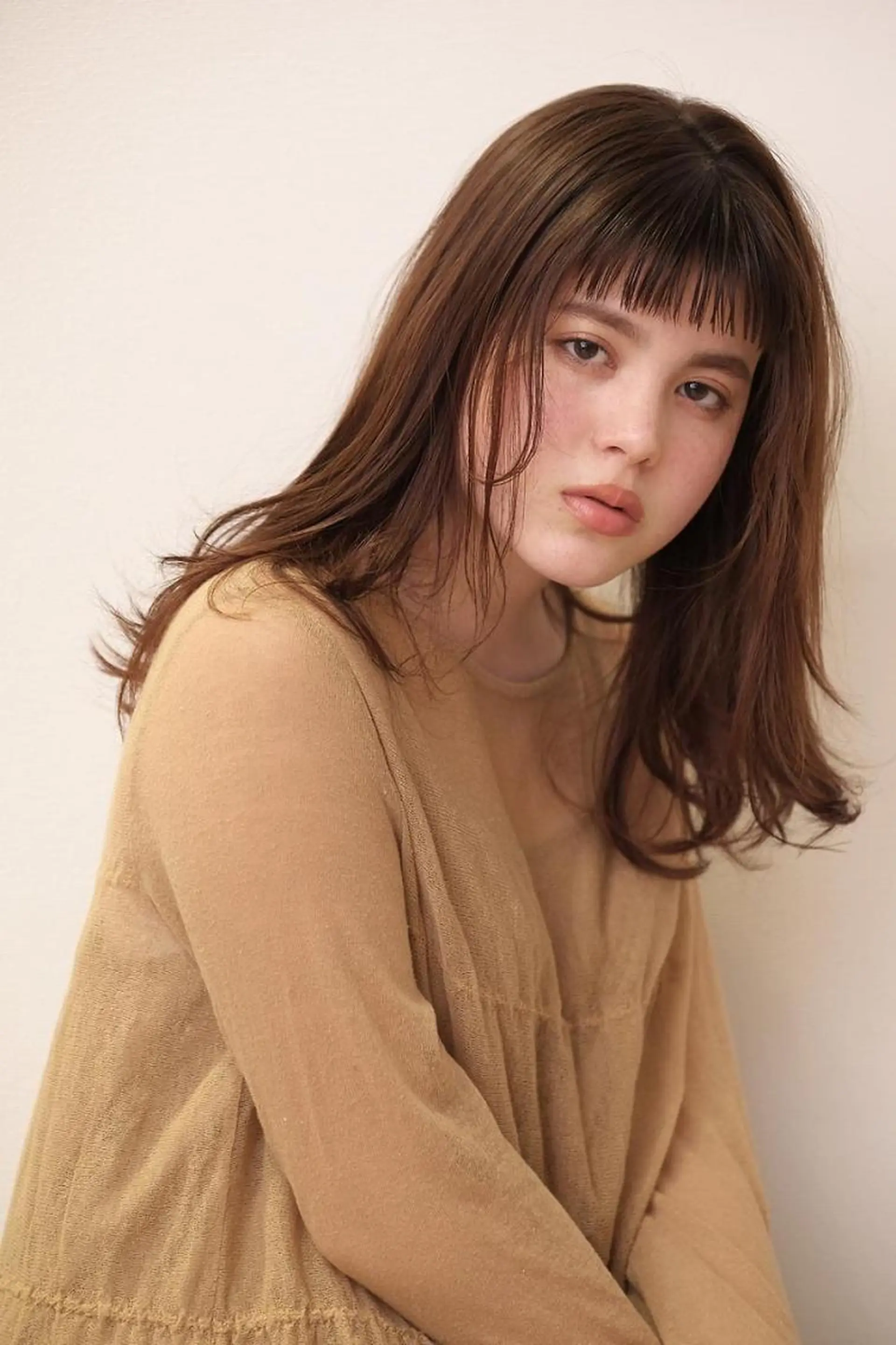 ロング ロング 佐藤 かののヘアスタイル