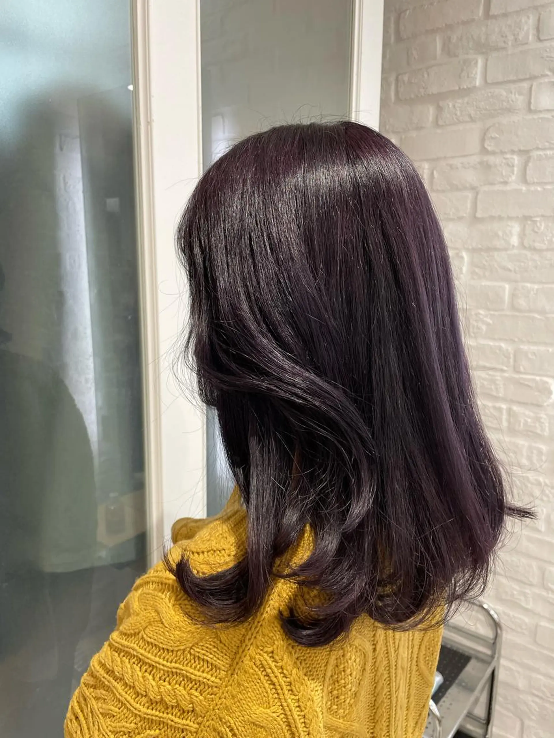 ミディアム ヘアカラー 最新韓国本場ヘア 🇰🇷榎本明日香のヘアスタイル