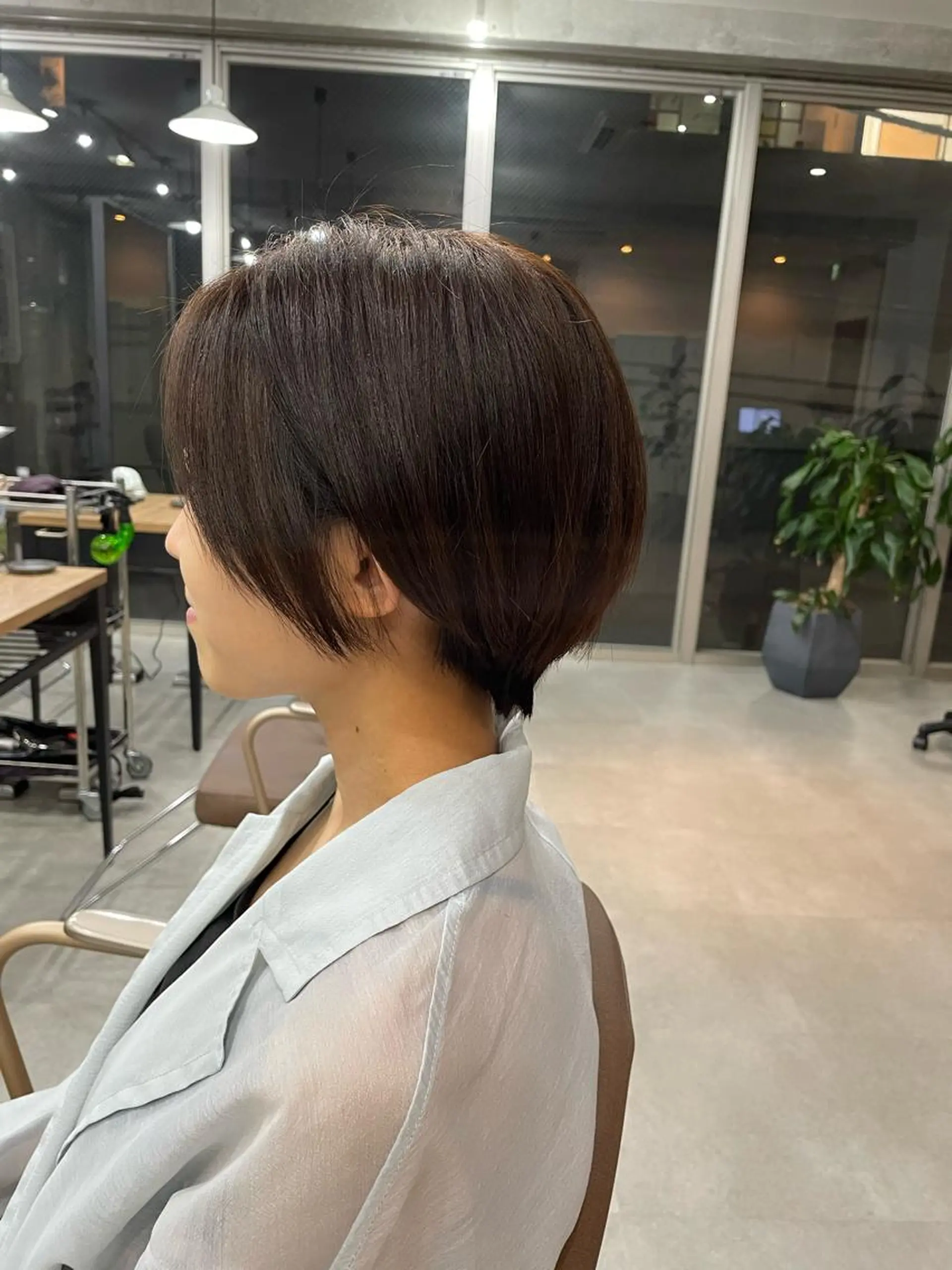 ショート 横山 奈央のヘアスタイル