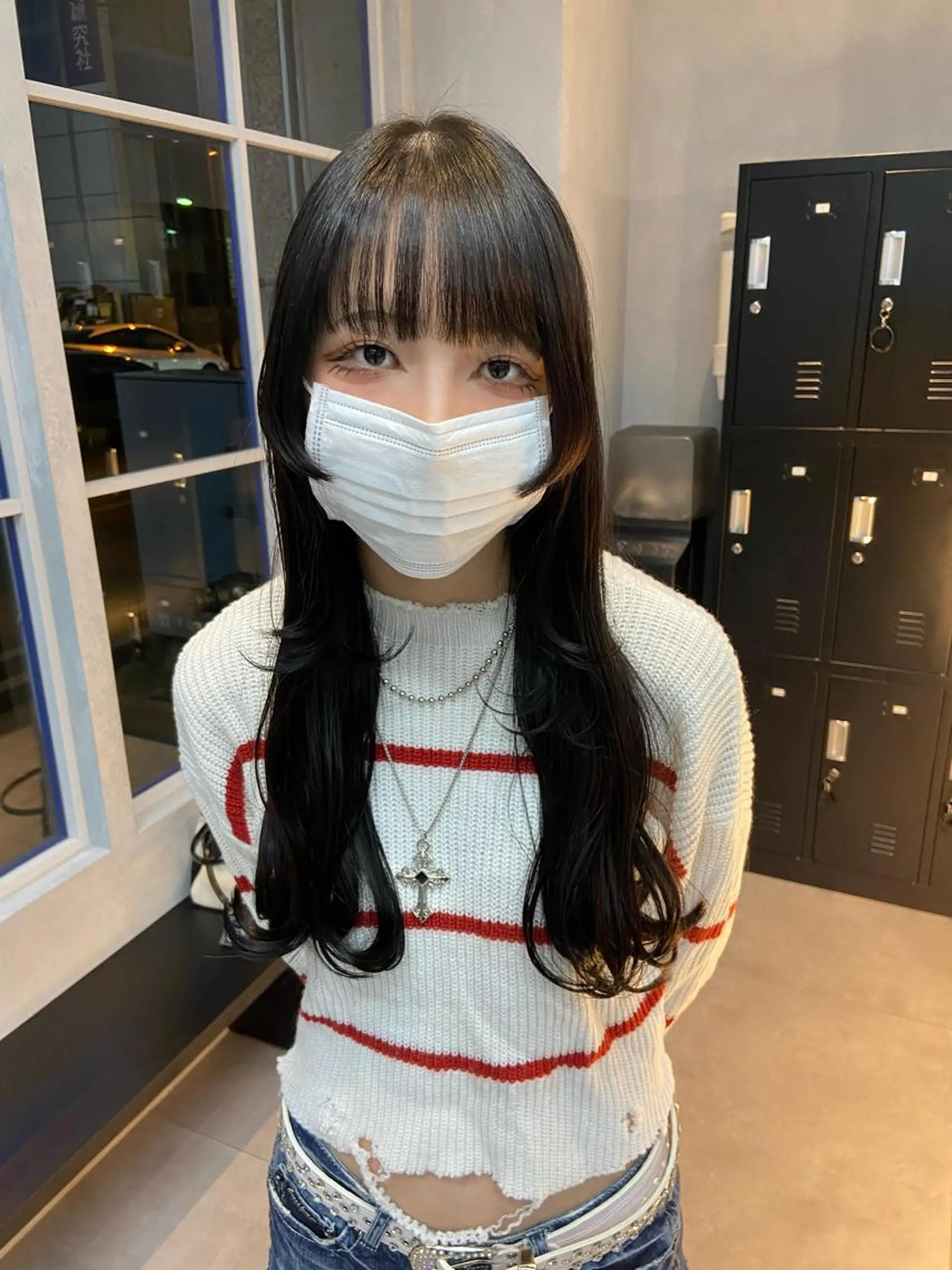 ロング カラー ウルフカット カット ヘアカラー トリートメント amie   水戸所属・レイヤー💧艶髪 💧Syotaのヘアスタイル