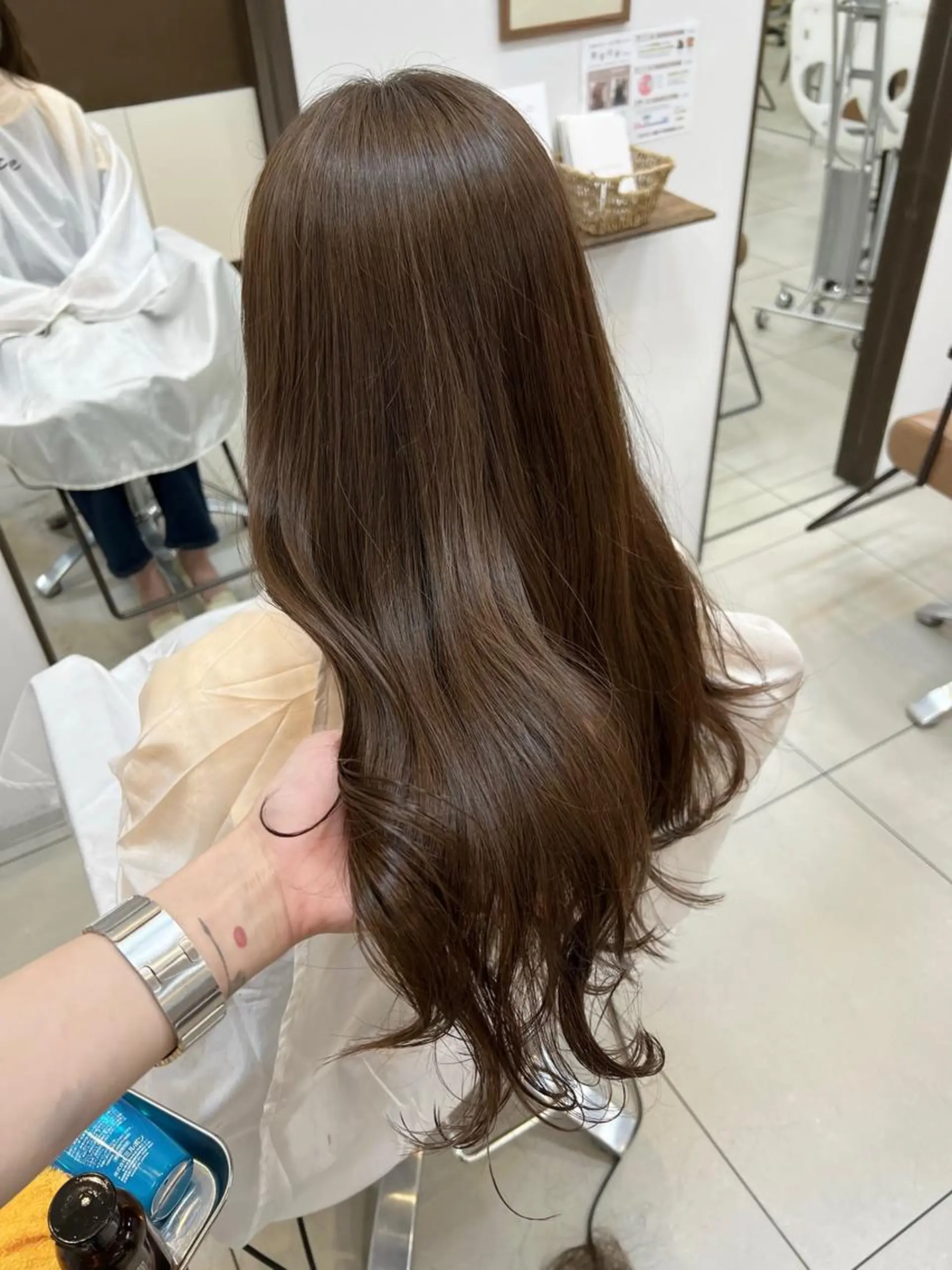 ロング カラー 透明感カラー SOYONなんば店 ／韓国風のヘアスタイル