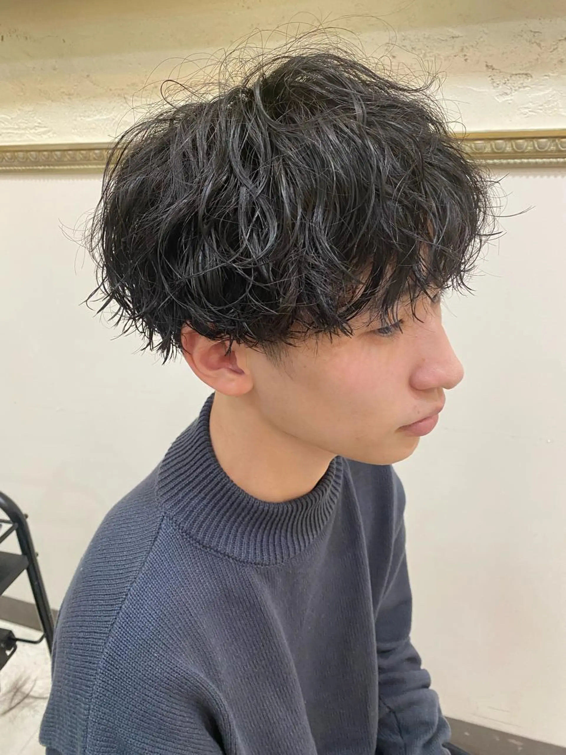 パーマ メンズ 年間2000名担当◎ パーマ職人/仲原佑樹のヘアスタイル