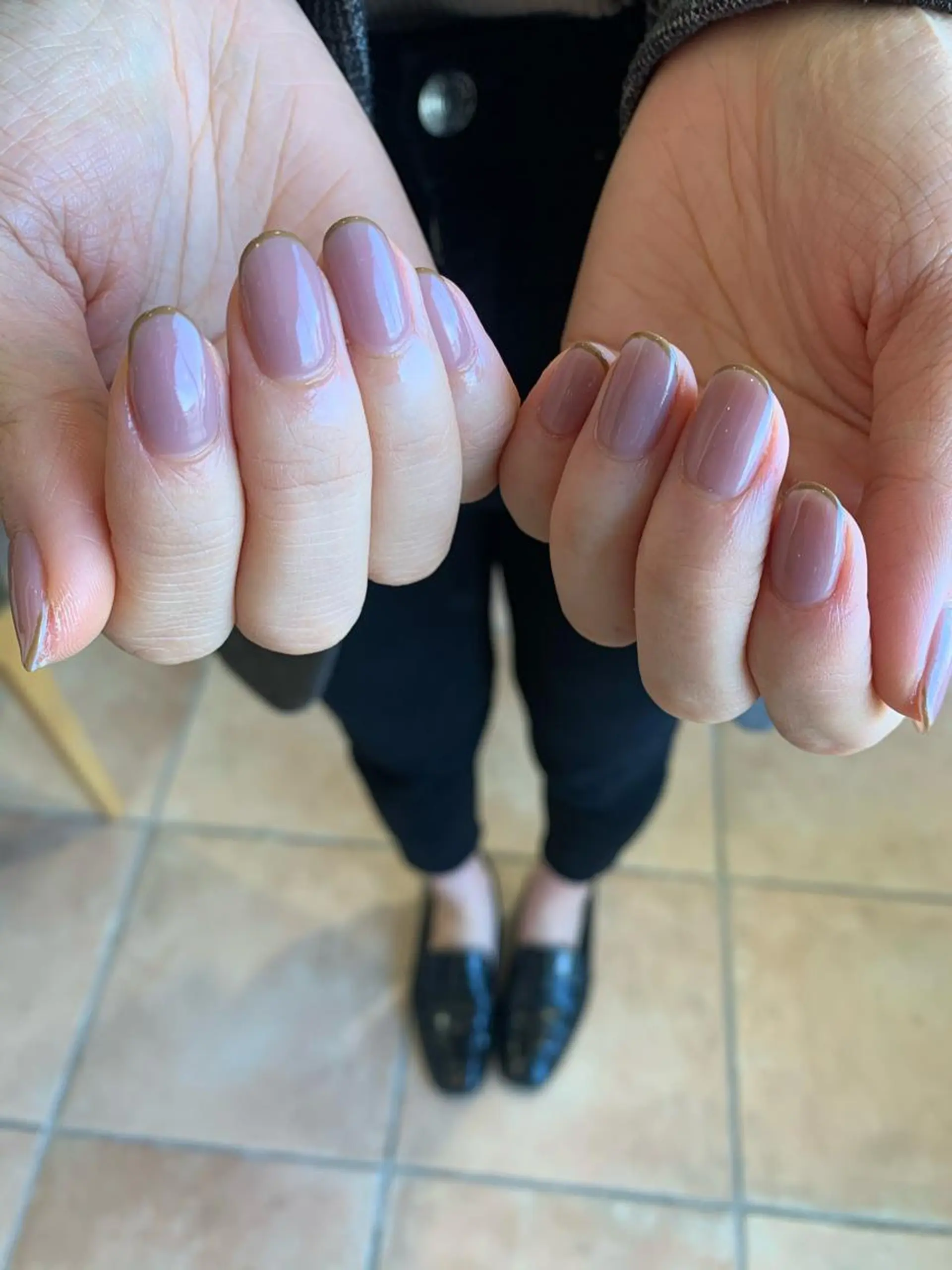 ネイル フレンチネイル ハンドネイル 佐藤 穂乃香のネイルデザイン