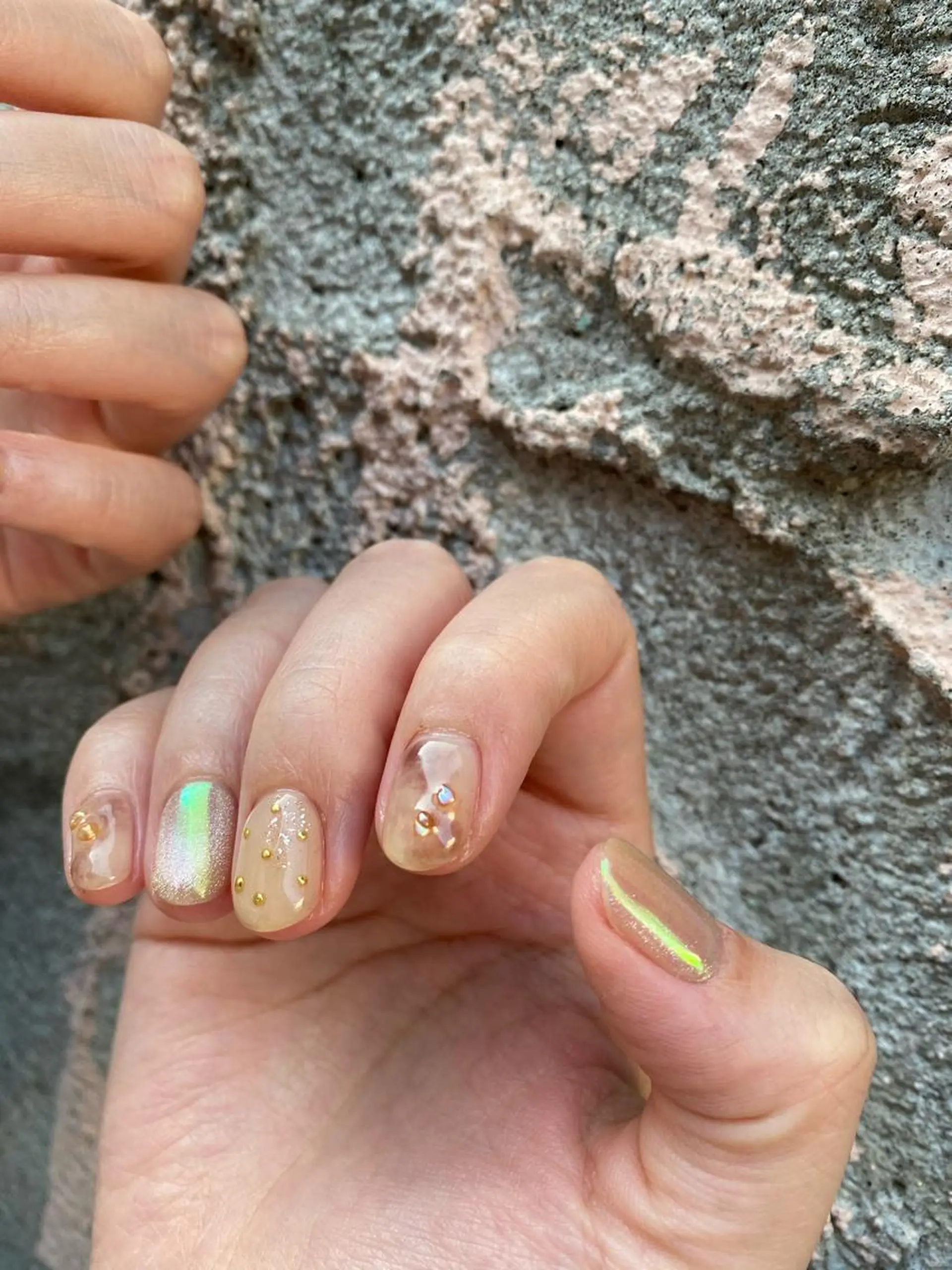 ネイル アートネイル ニュアンスネイル 🌼大西洋子 laughl🌼のネイルデザイン