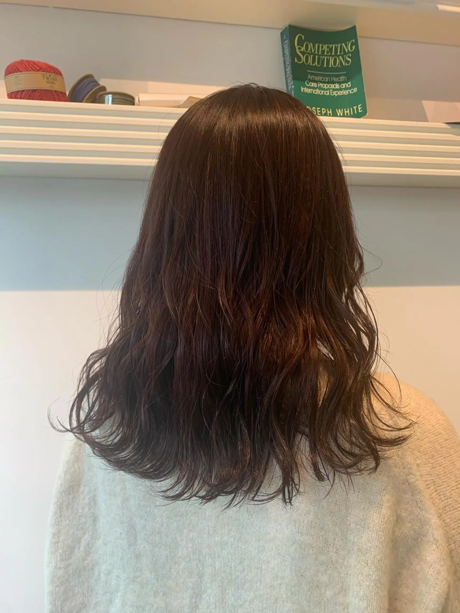 ミディアム カラー ハイトーン/レイヤー 💜Akaneのヘアスタイル