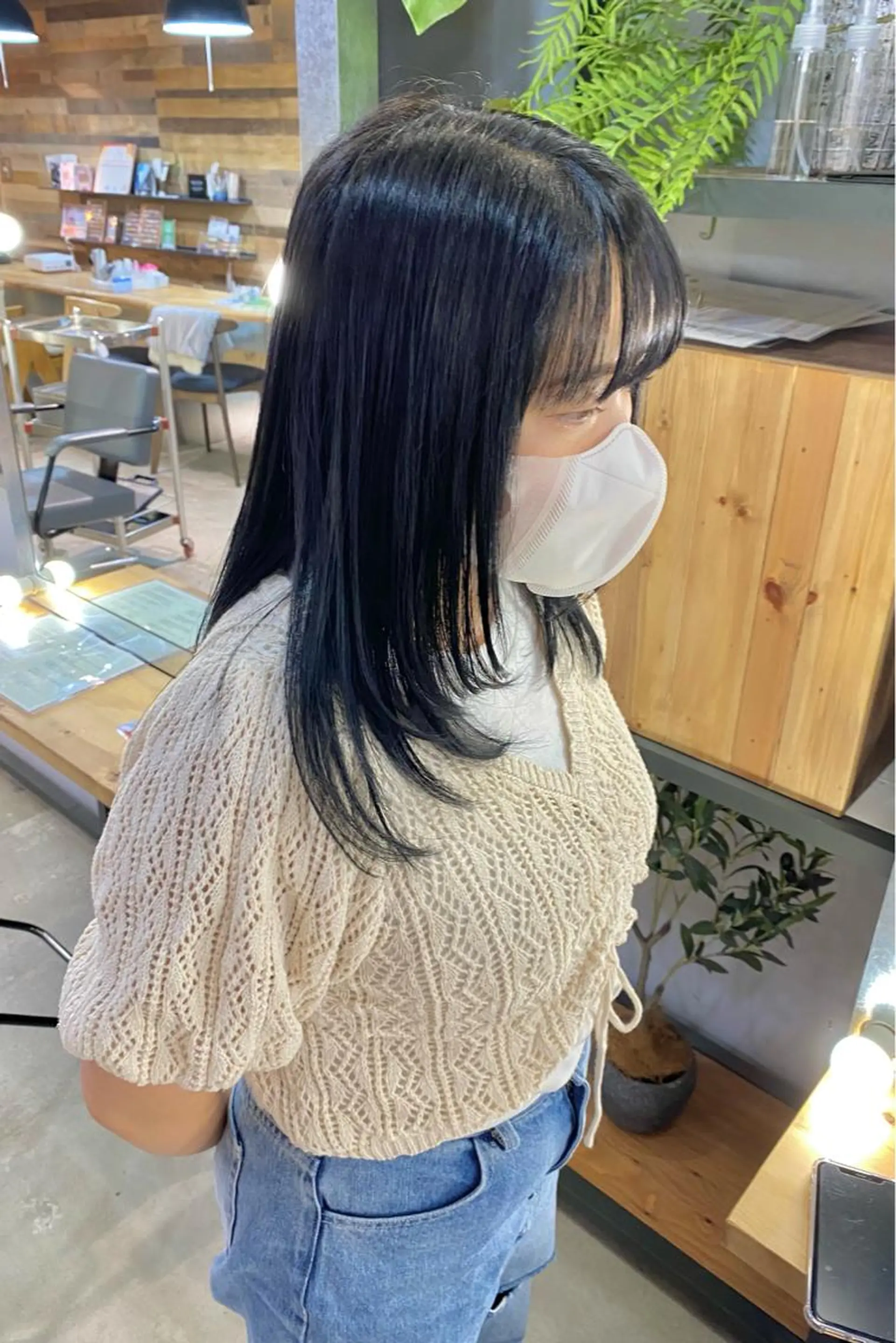 ロング カラー 菊地 紗矢のヘアスタイル