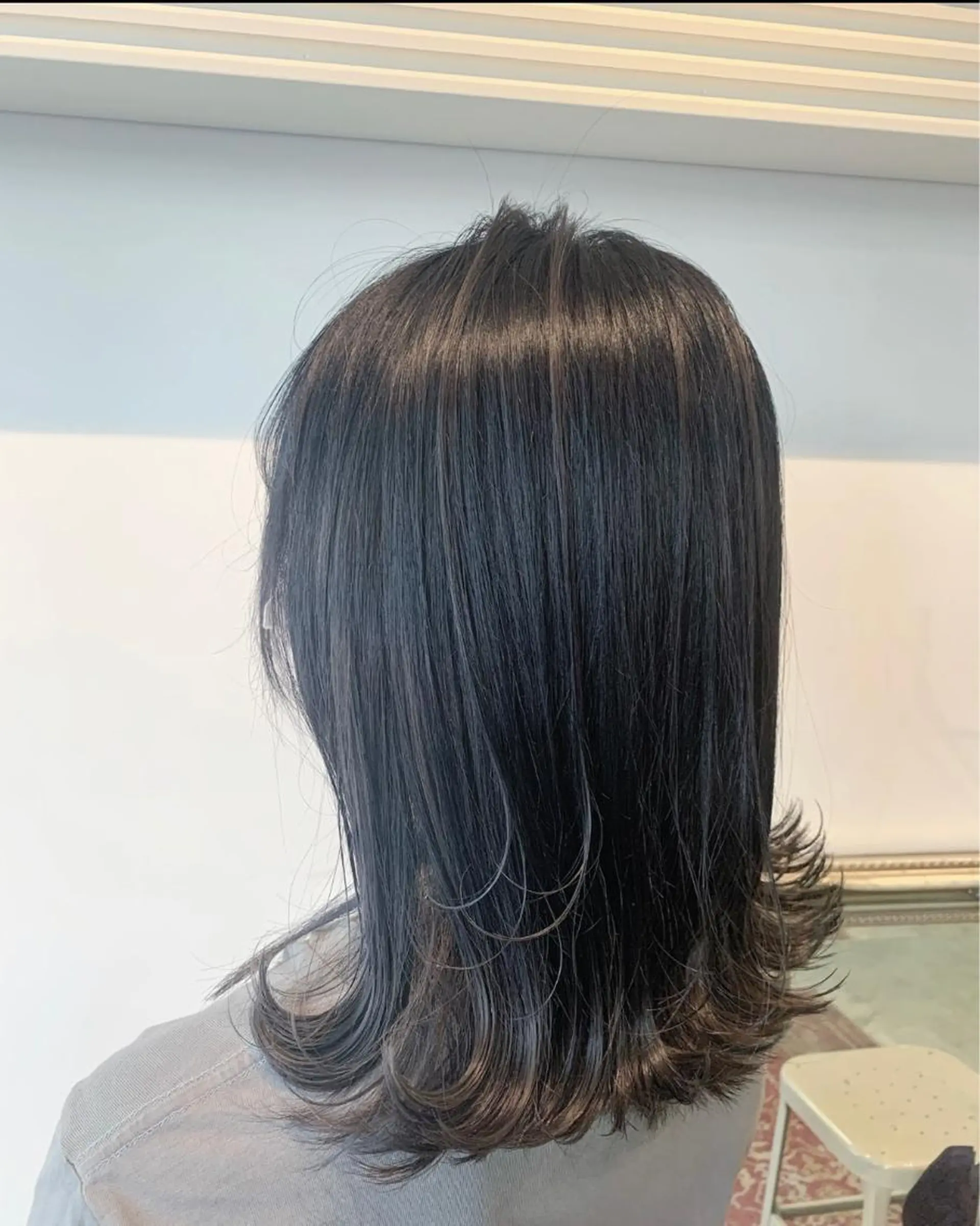 セミロング ヘアカラー トリートメント ヘッドスパ ヘアセット 山口 竣也のヘアスタイル