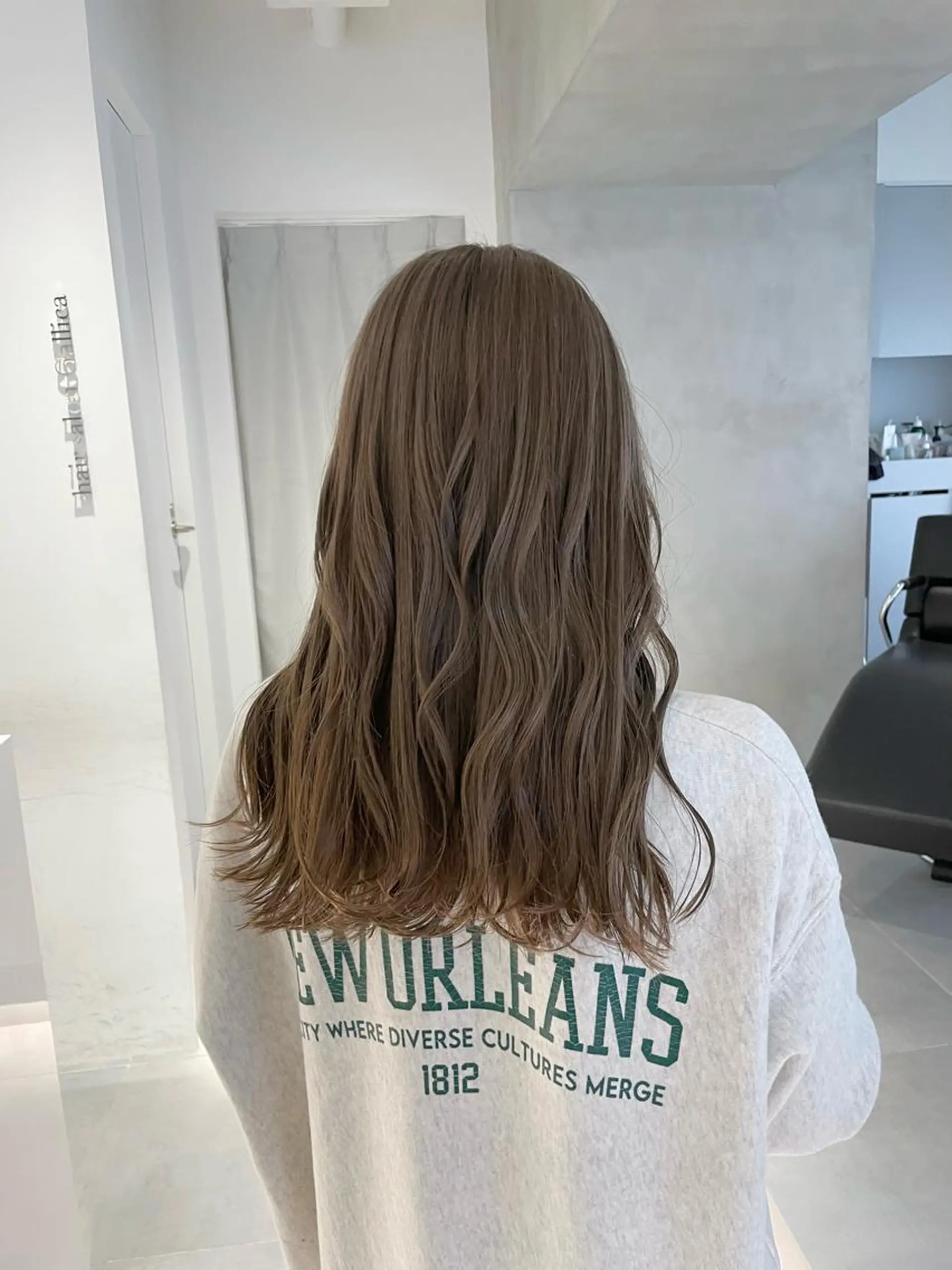 ロング カラー カット ヘアカラー 🪞韓国透けhair 🪞honokaのヘアスタイル