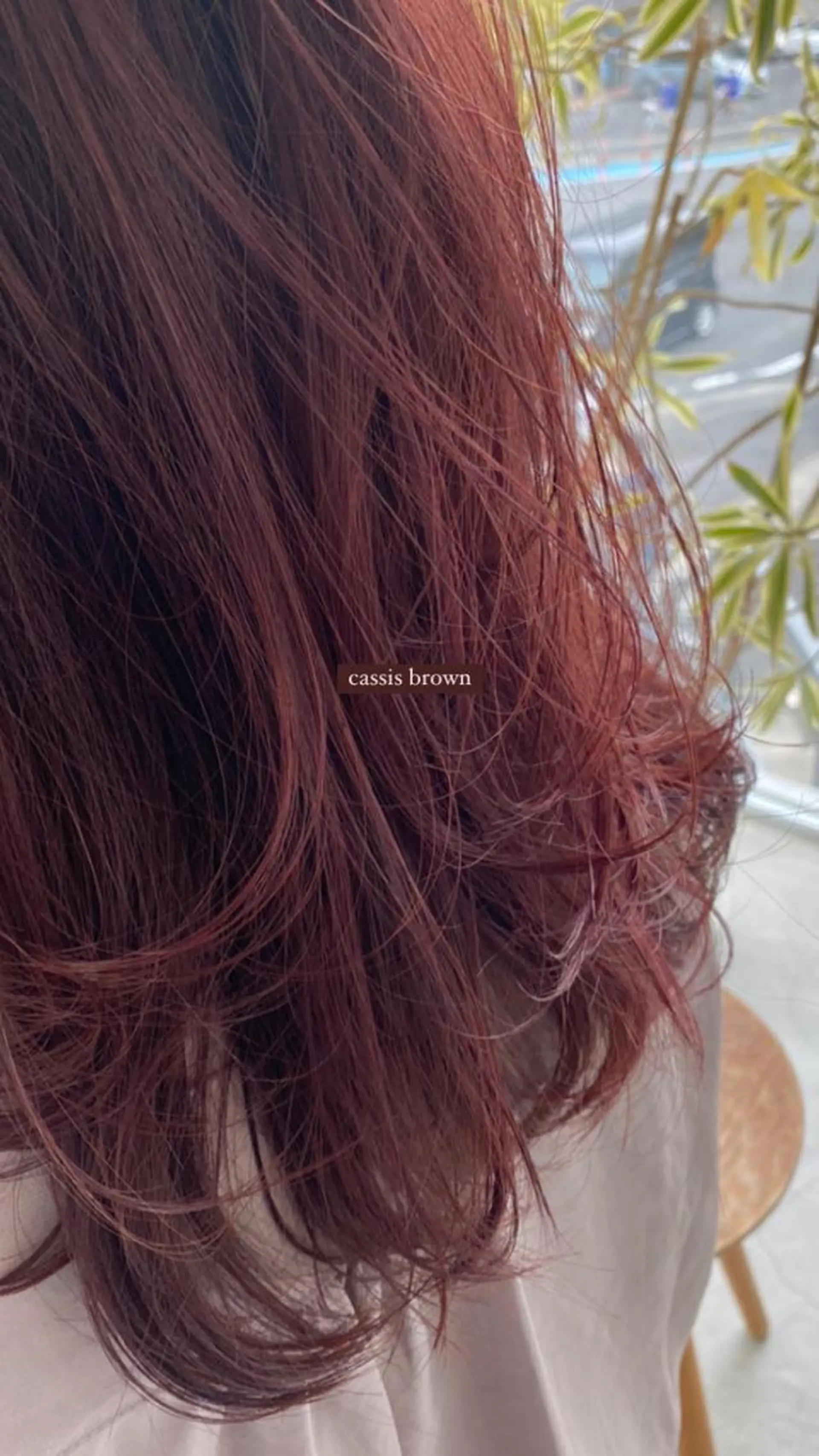 セミロング カラー 中村 瑞希のヘアスタイル