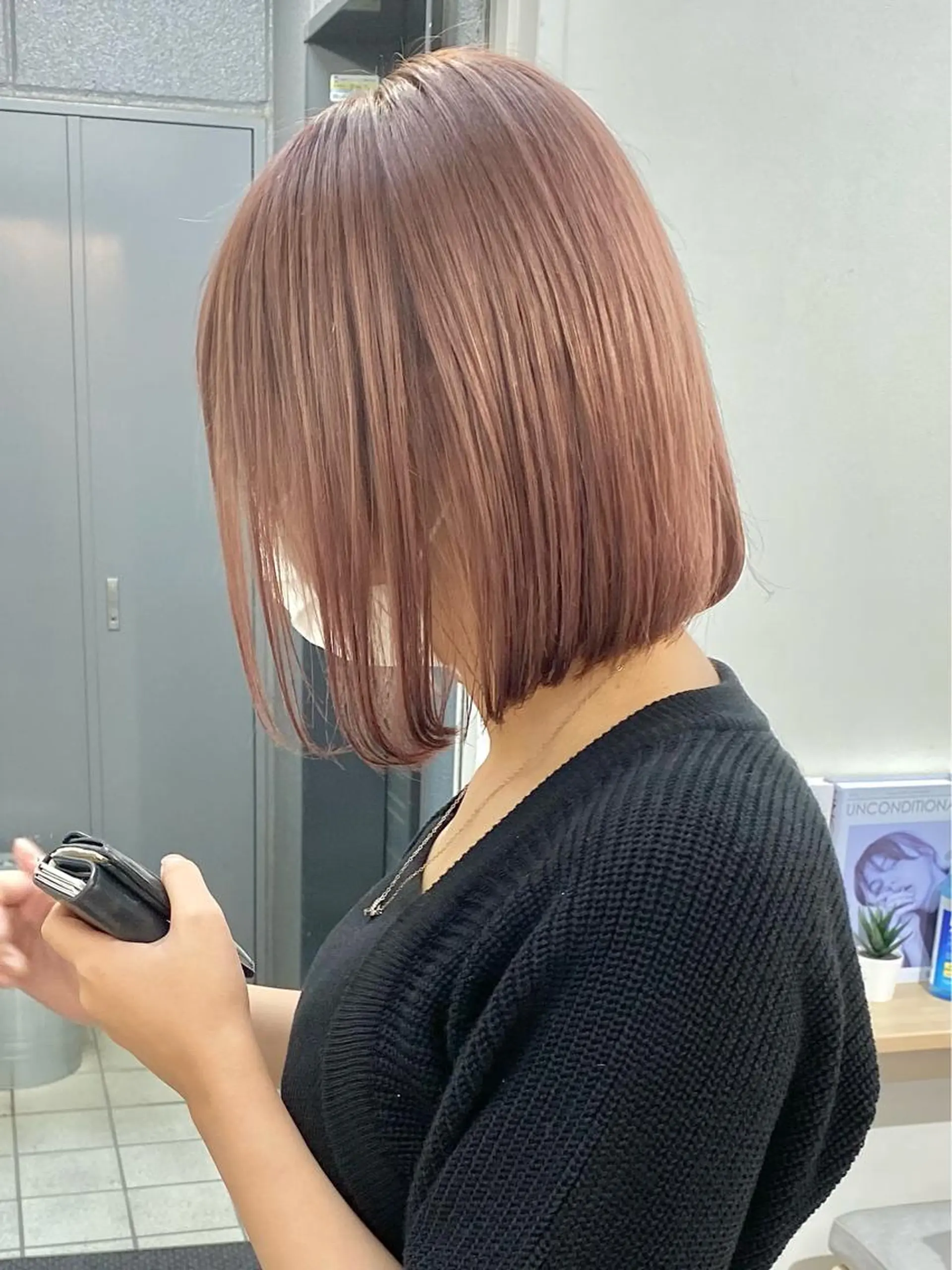 ミディアム カラー レッドカラー ヘアカラー トリートメント ヘアセット 💘カラー特化美容師 尾崎拓己のヘアスタイル