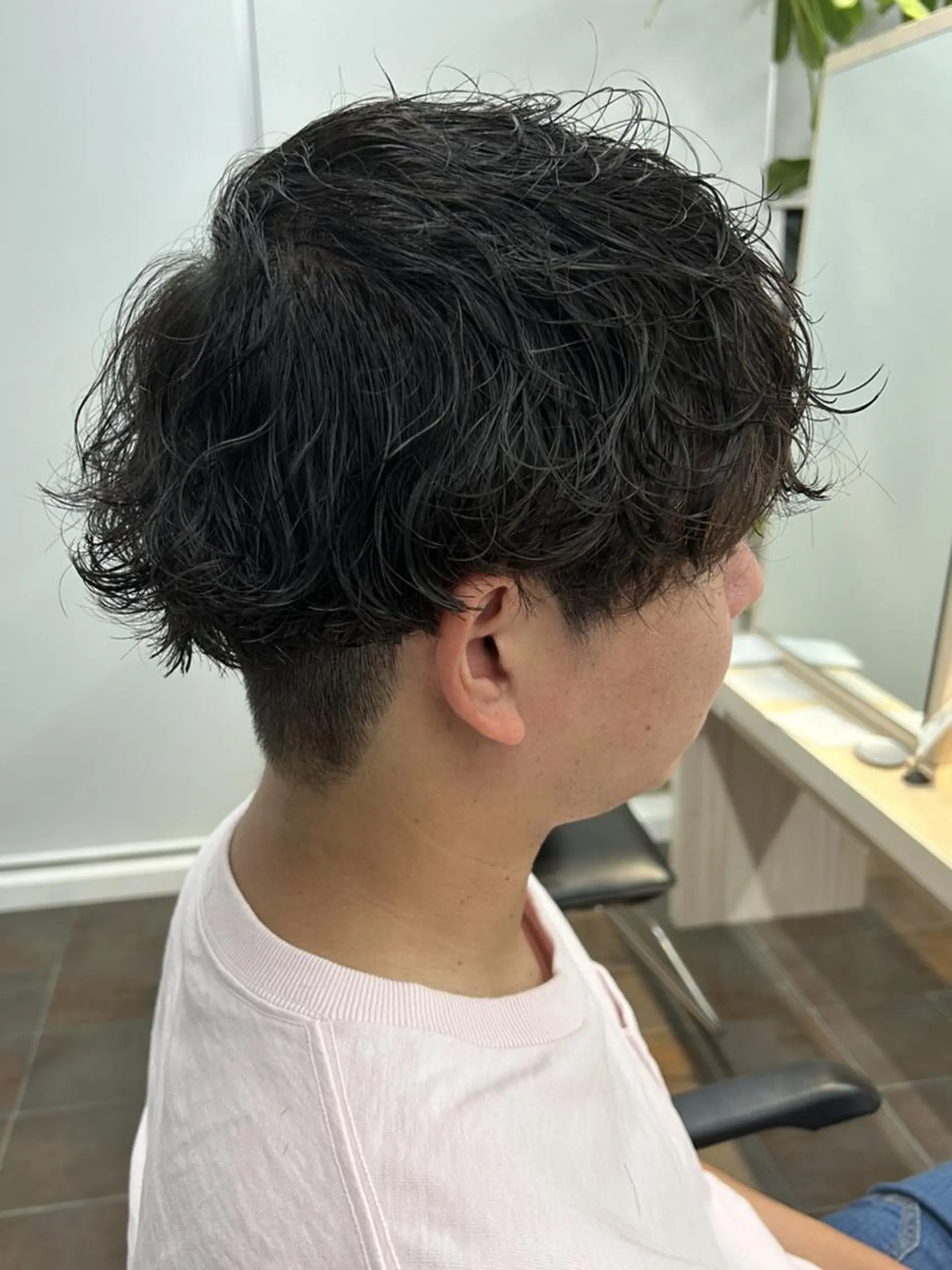 ショート メンズ パーマ メンズパーマ シャドーパーマ カット パーマ メンズパーマ/ メンズカット/タクヤのヘアスタイル