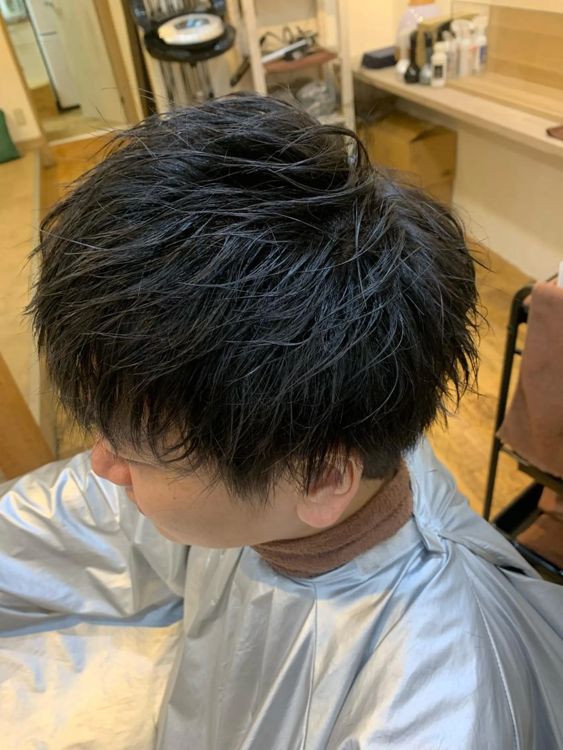 メンズ カット ヘアセット TELAHAIR 副代表　三上真弥のヘアスタイル