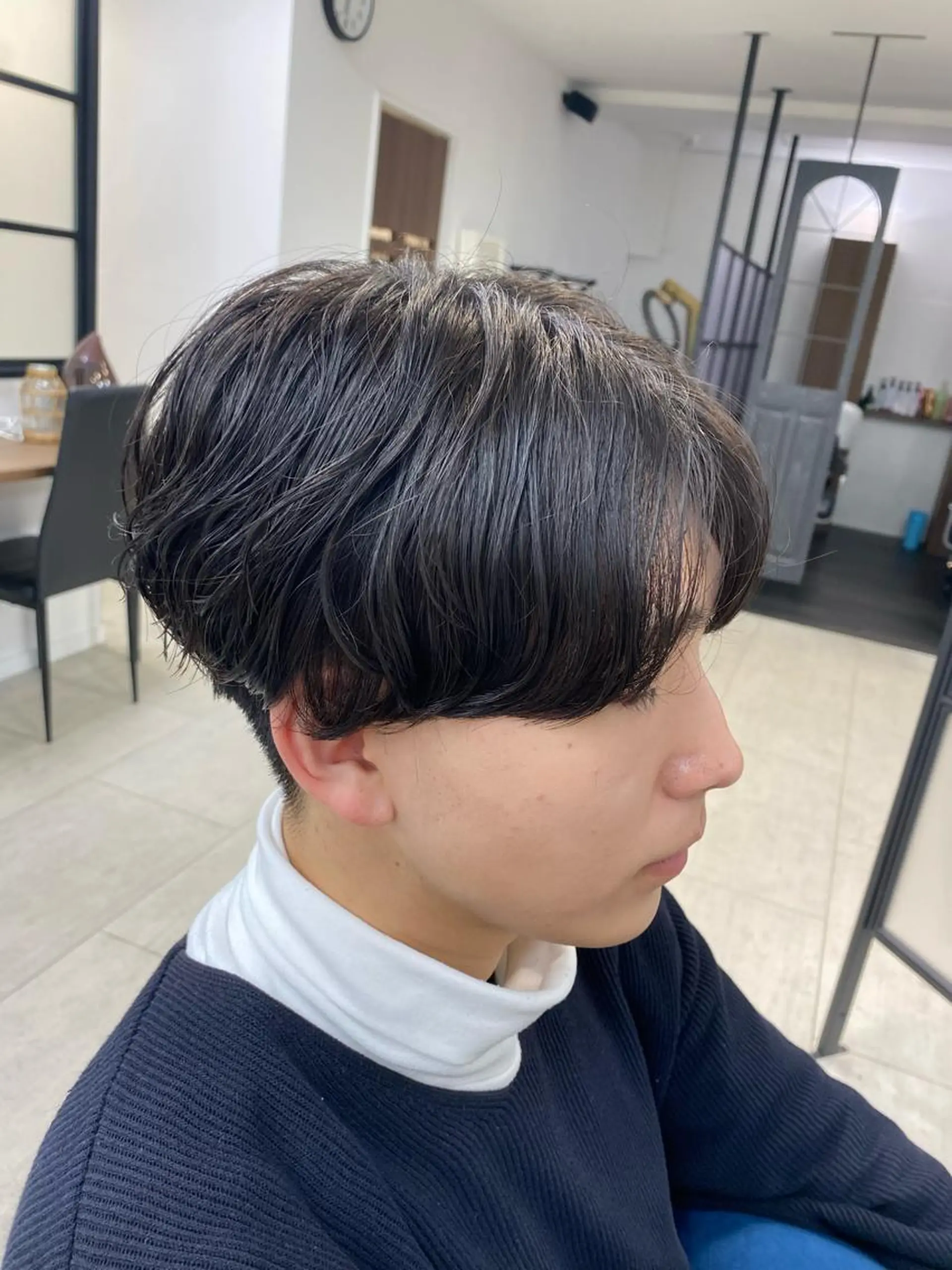 ショート パーマ メンズ カット パーマ メンズパーマの達人 /タカシマ　ダイスケのヘアスタイル