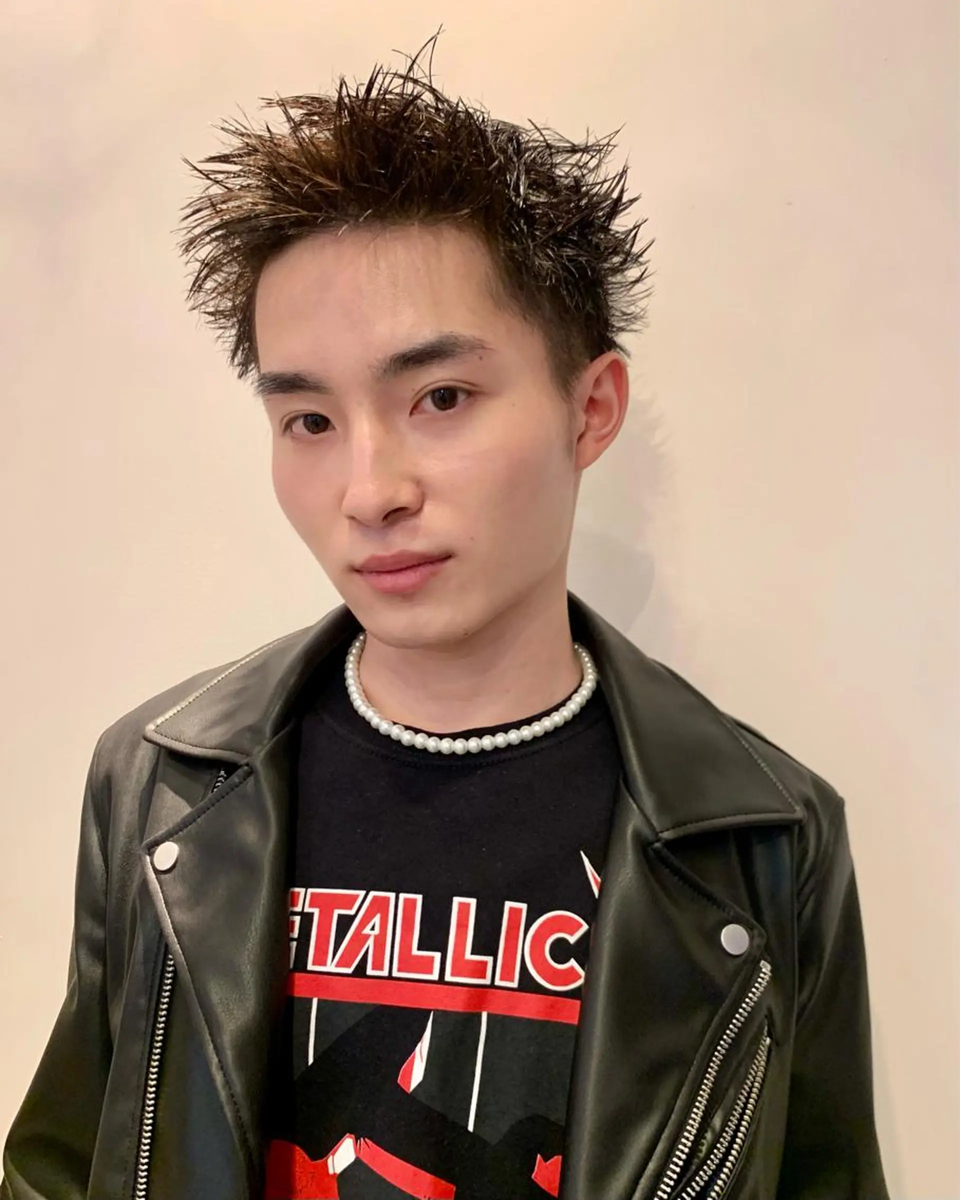 ショート メンズ カット トリートメント グランジヘア 無造作ヘアHYUGAのヘアスタイル