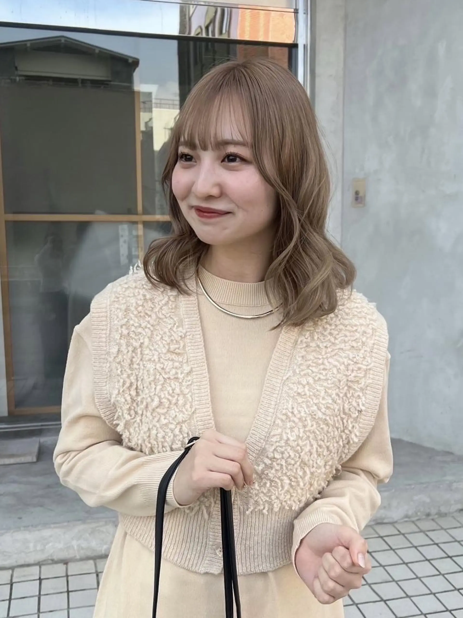 ミディアム カラー カット アイカ🩰 in./イン熊谷のヘアスタイル