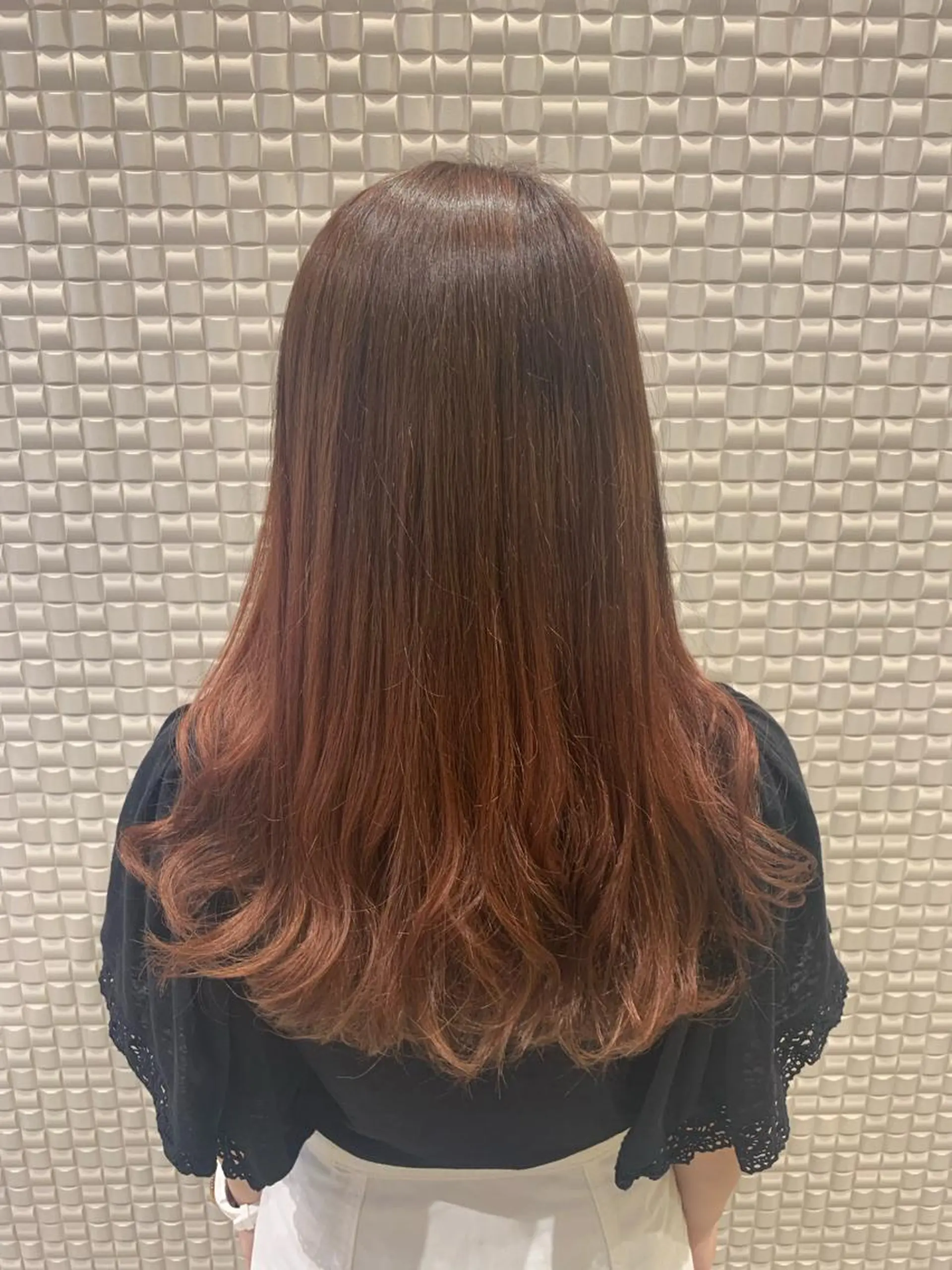 セミロング シャドールーツ美容師 篠原康太のヘアスタイル