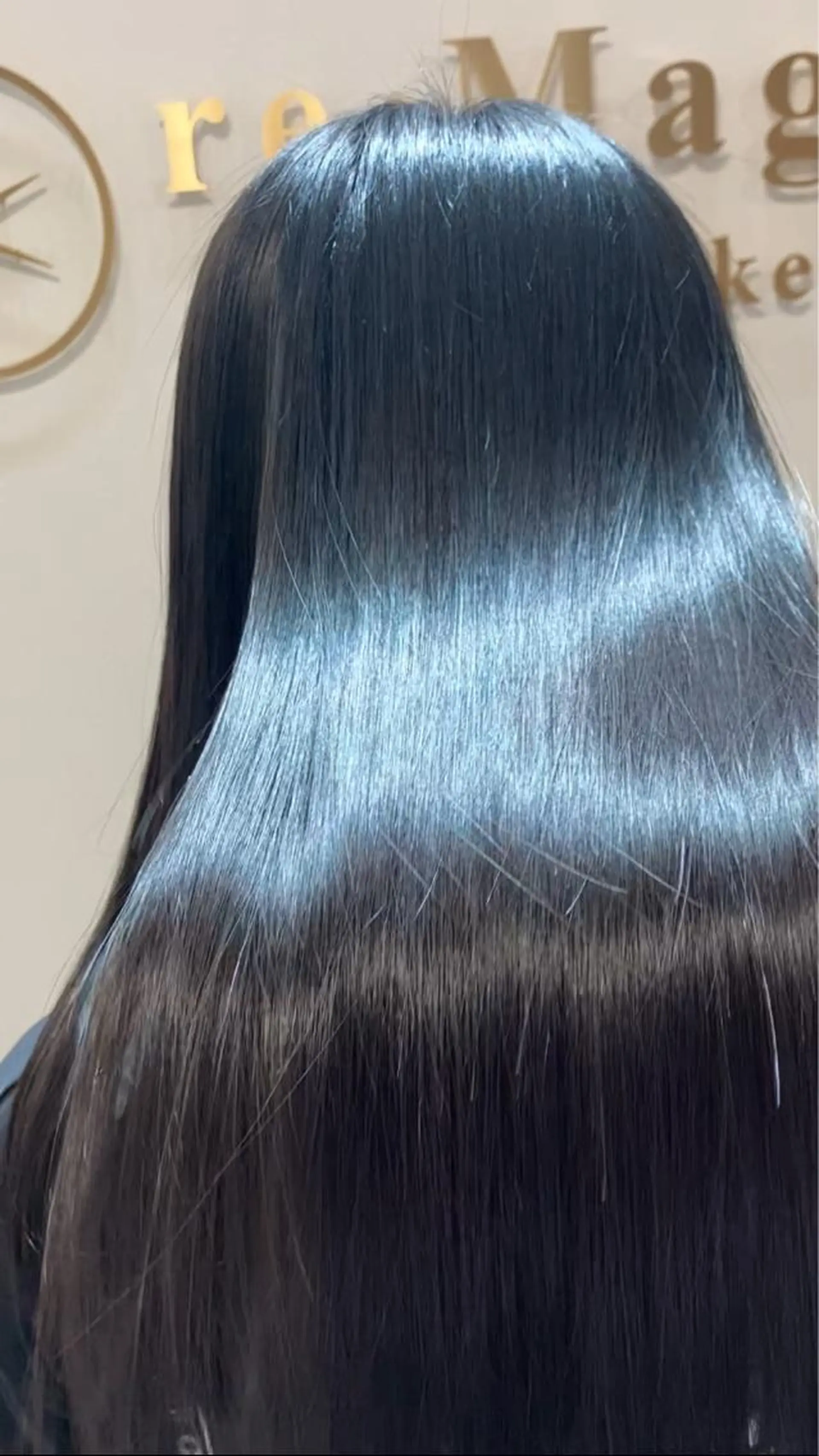 ロング カラー ヘアアレンジ キッズ カット ヘアカラー トリートメント 関内　髪質改善　特化 re:Magoのヘアスタイル