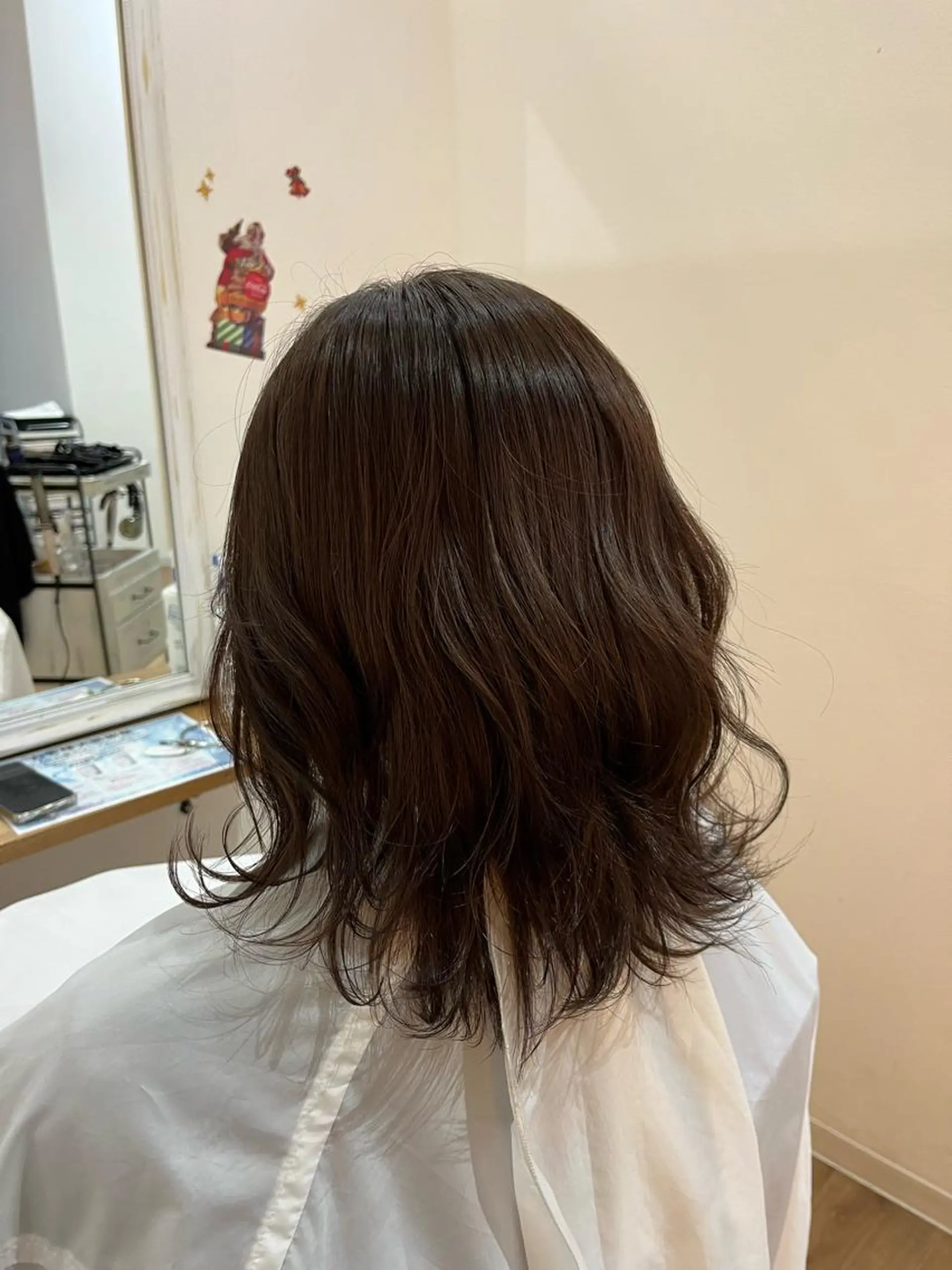 ミディアム ヘアカラー FENICE on the beach所属・タニ ヒナタのヘアスタイル