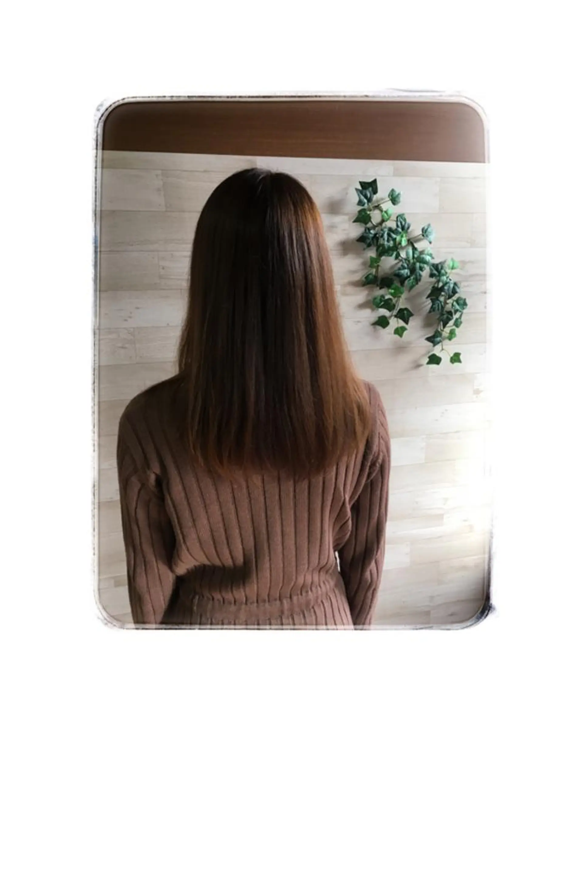 セミロング 水元 聖流のヘアスタイル