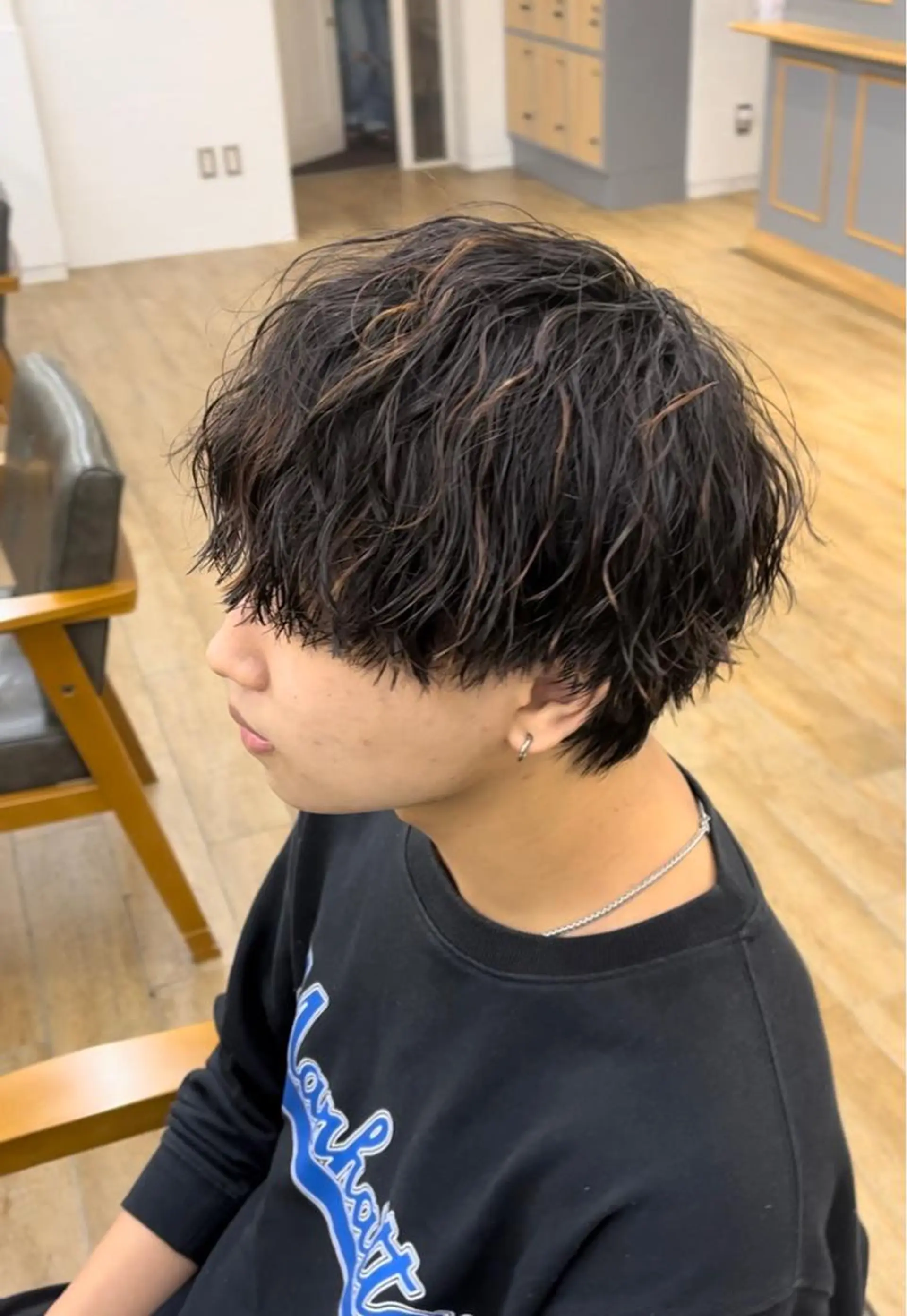 パーマ メンズ ✨メンズパーマ特化 アリサ✨のマツエク・マツパデザイン
