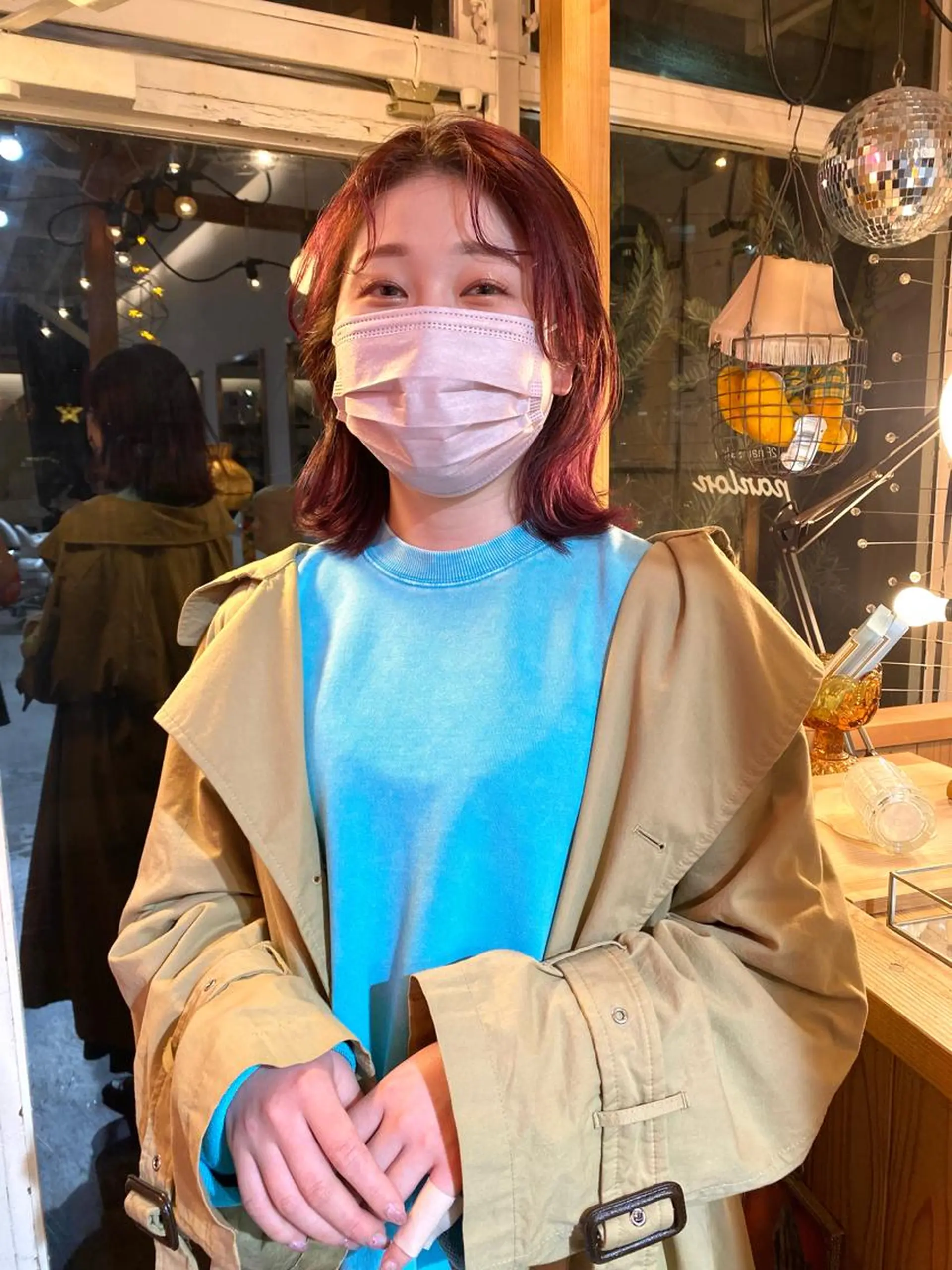 カラー iru所属・mi kiのヘアスタイル