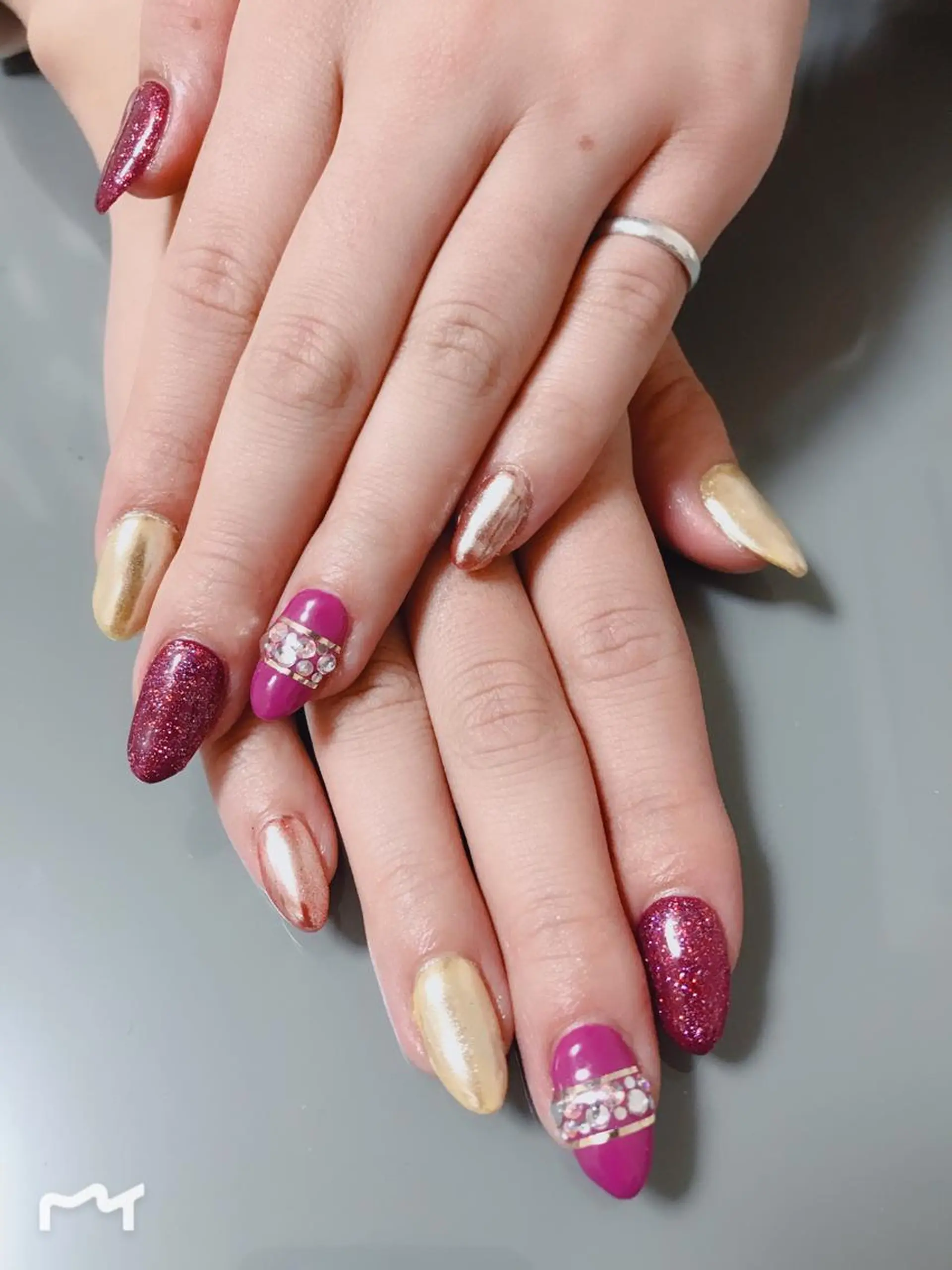 ネイル 持ち込み ハンドネイル Masuko Yasukaのネイルデザイン