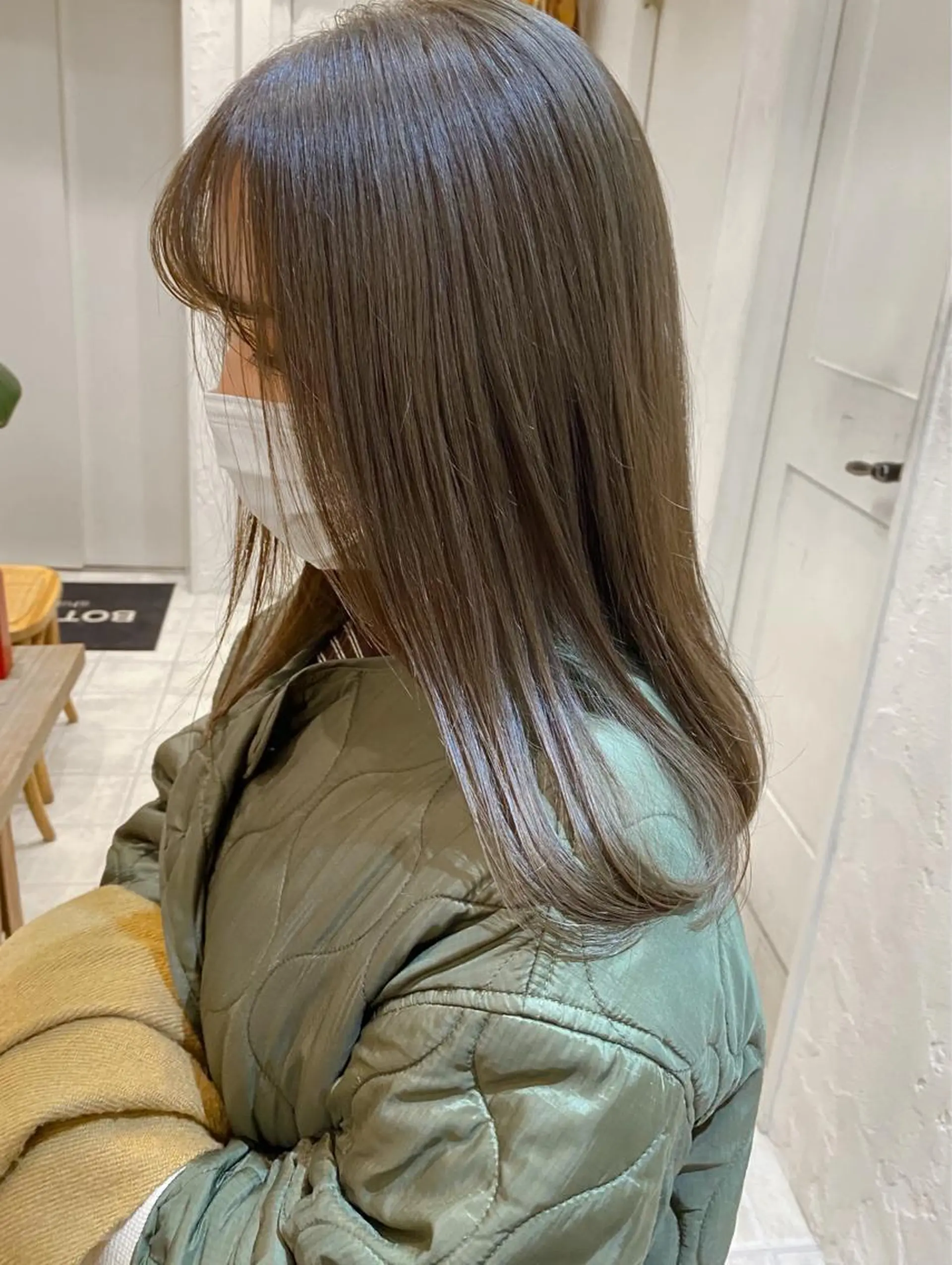 ミディアム カラー ベージュカラー オリーブベージュ 🌟アレンジが似合う カラー🌟Rumiのヘアスタイル