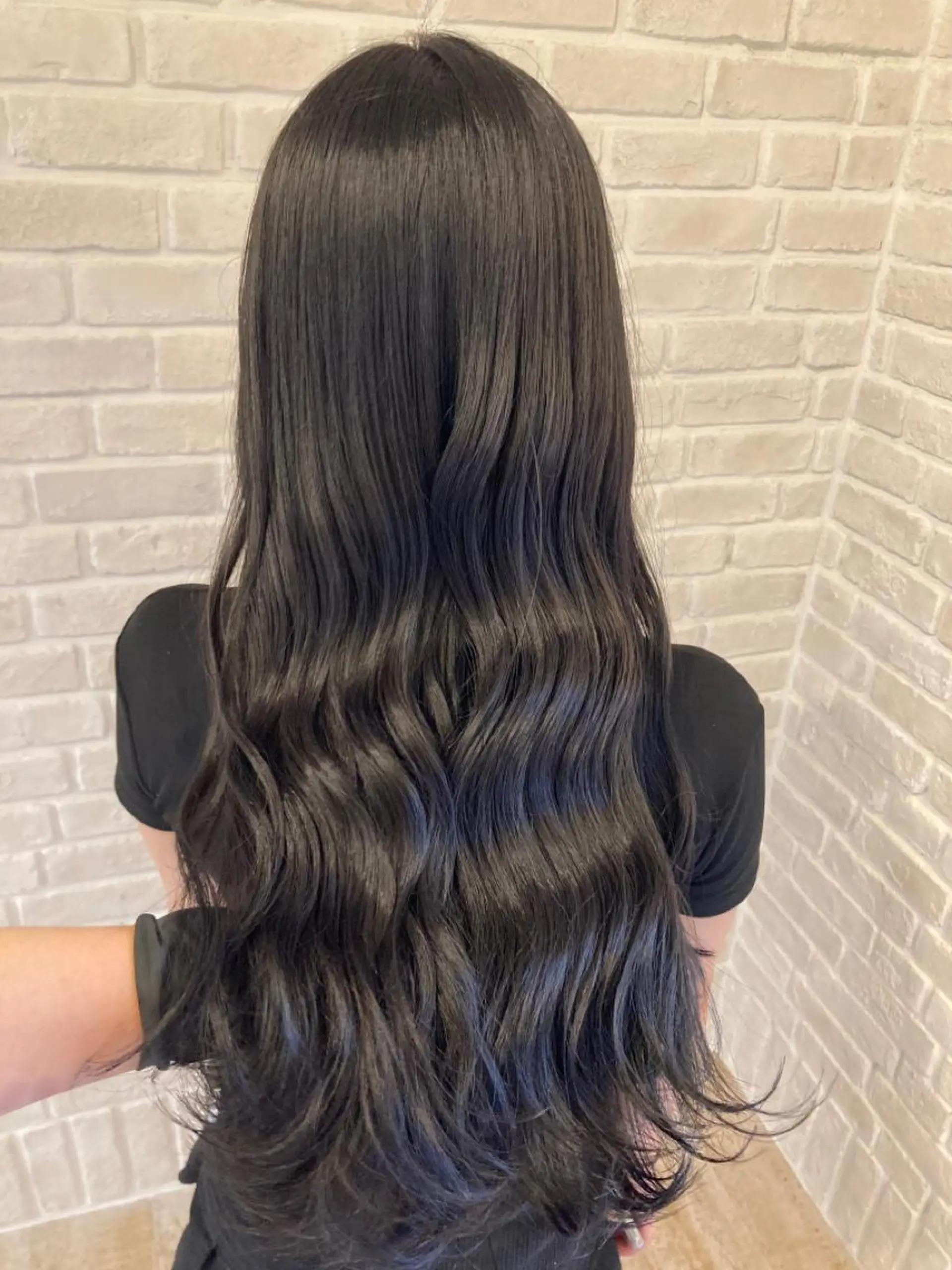 セミロング ヘアカラー トリートメント ブリーチしたのに 色持ち1.5ヶ月のヘアスタイル