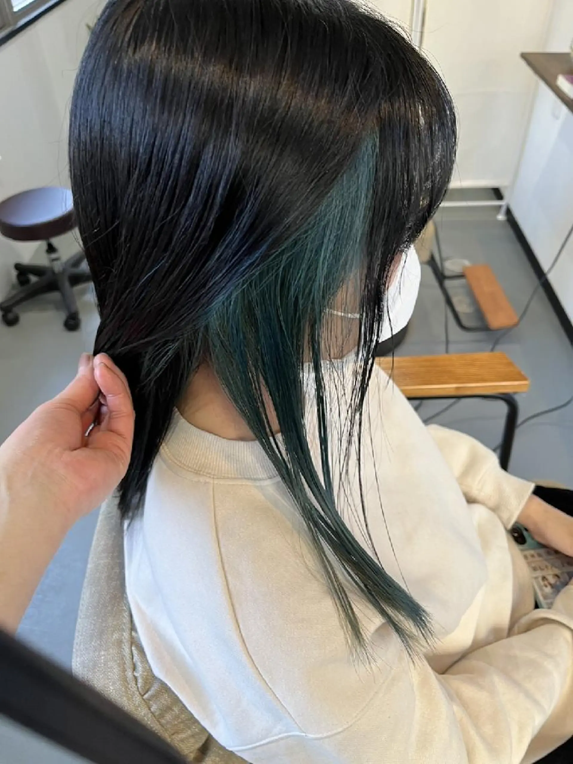 セミロング ヘアカラー トリートメント Sherry 堀江店所属・ヘア＆ホワイトニング Sherry堀江店のヘアスタイル