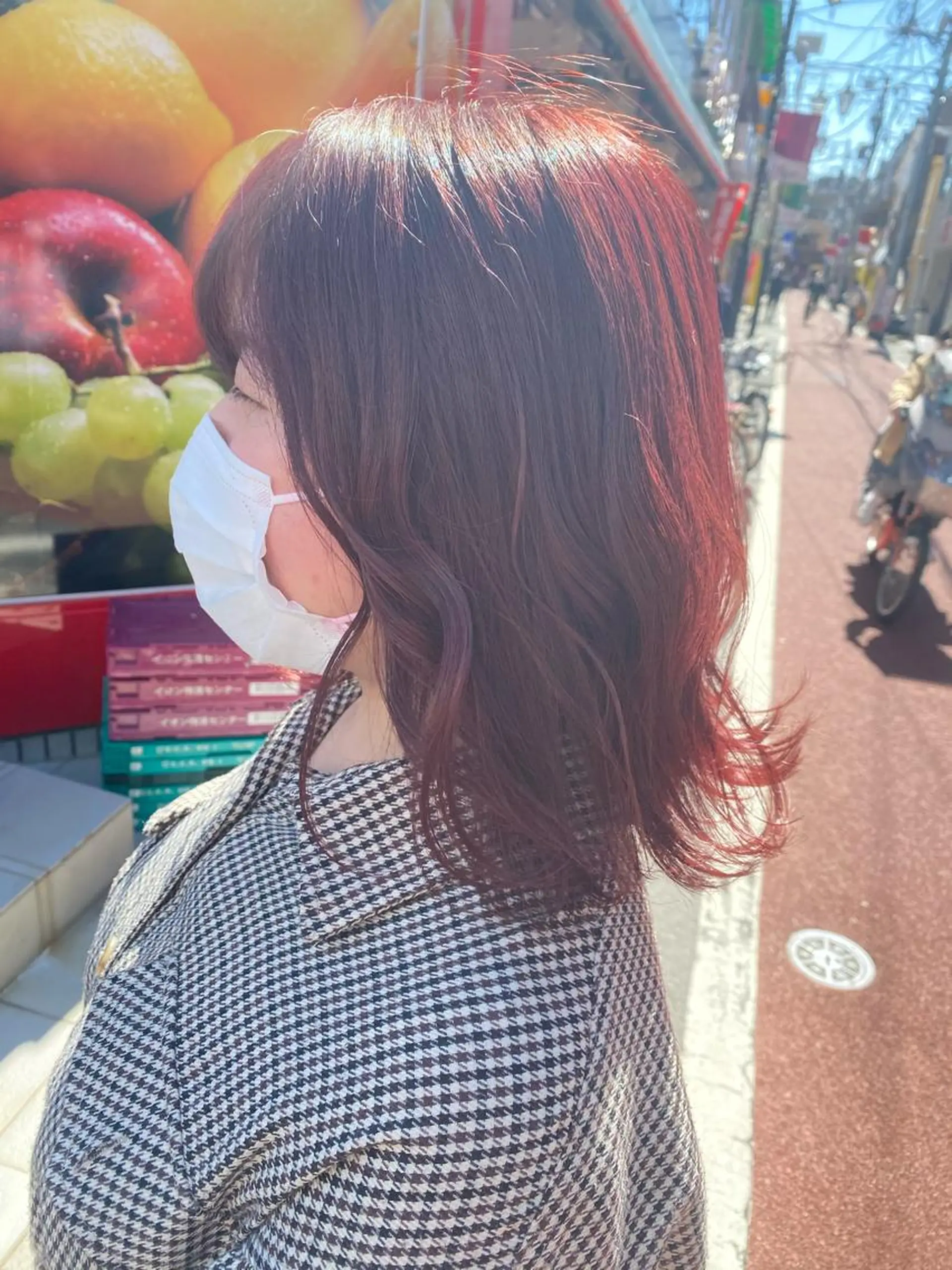 カラー ブリーチ ブリーチなしカラー 卒業式のヘアスタイル 学生 FLEUR by little所属・🌸モテヘア🌸 ﾀﾞｲﾁのヘアスタイル