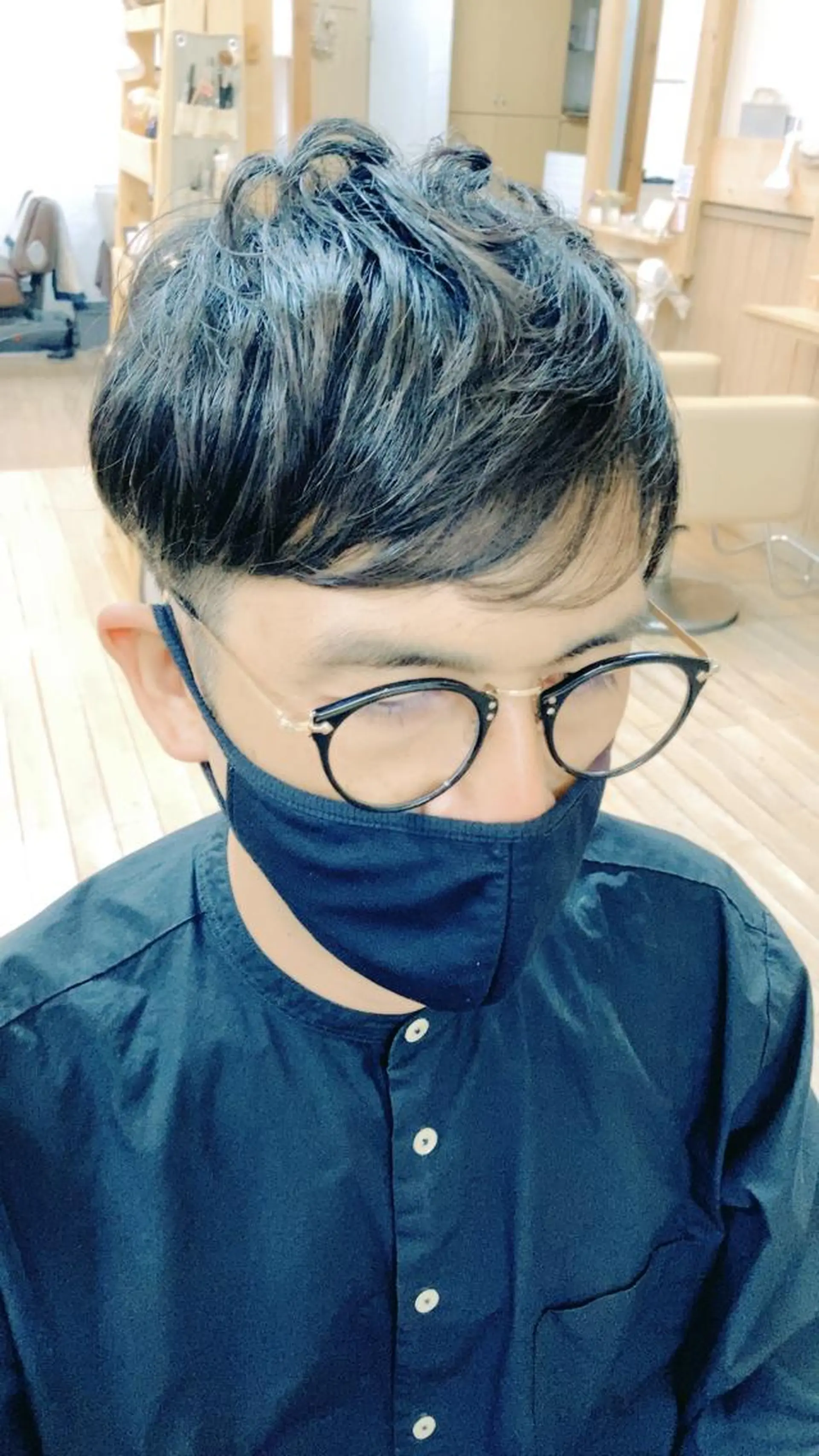 メンズ ツーブロック カット ヘッドスパ 林 エリのヘアスタイル