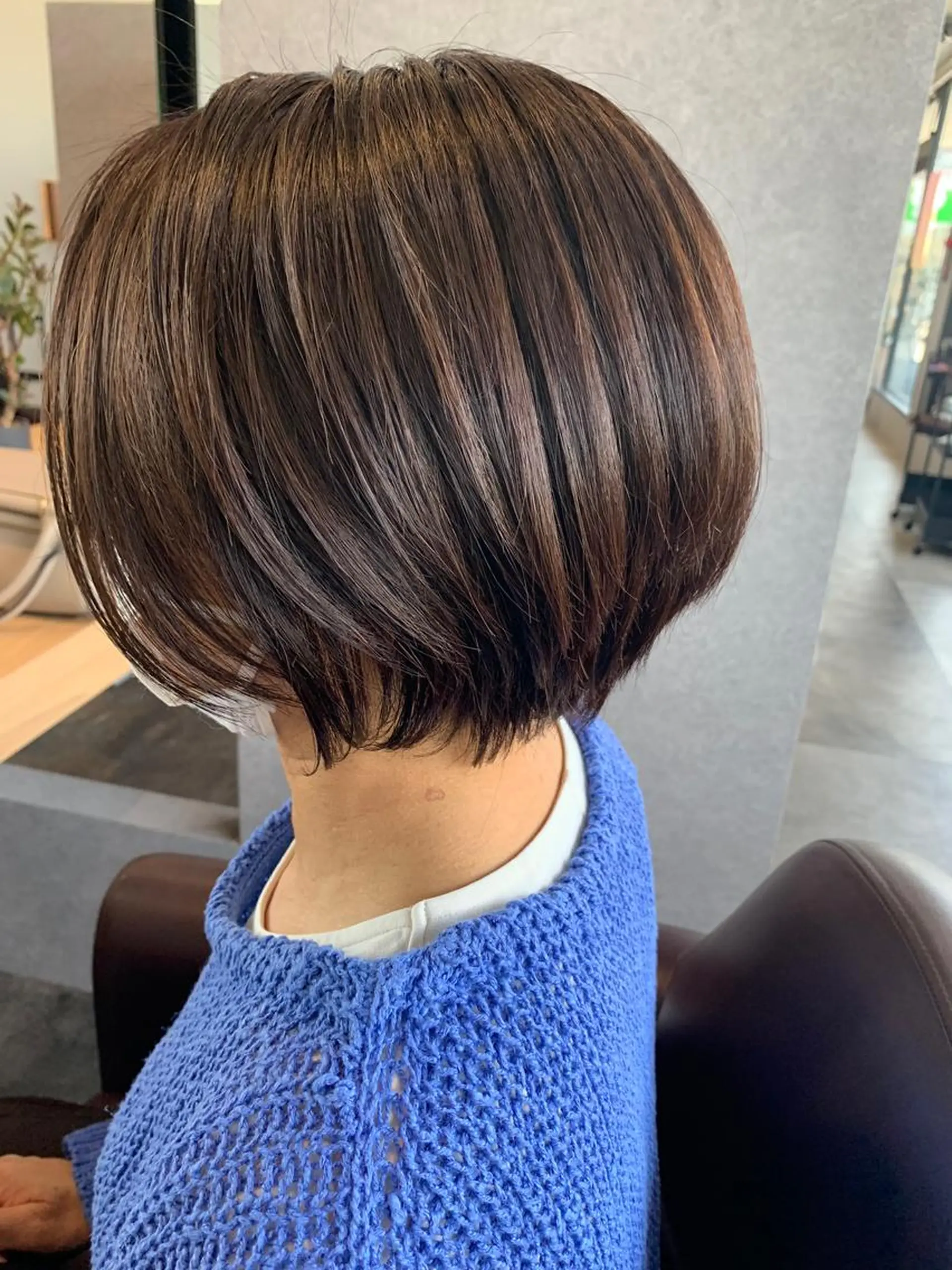 ショート ヘアカラー 原 辰徳のヘアスタイル