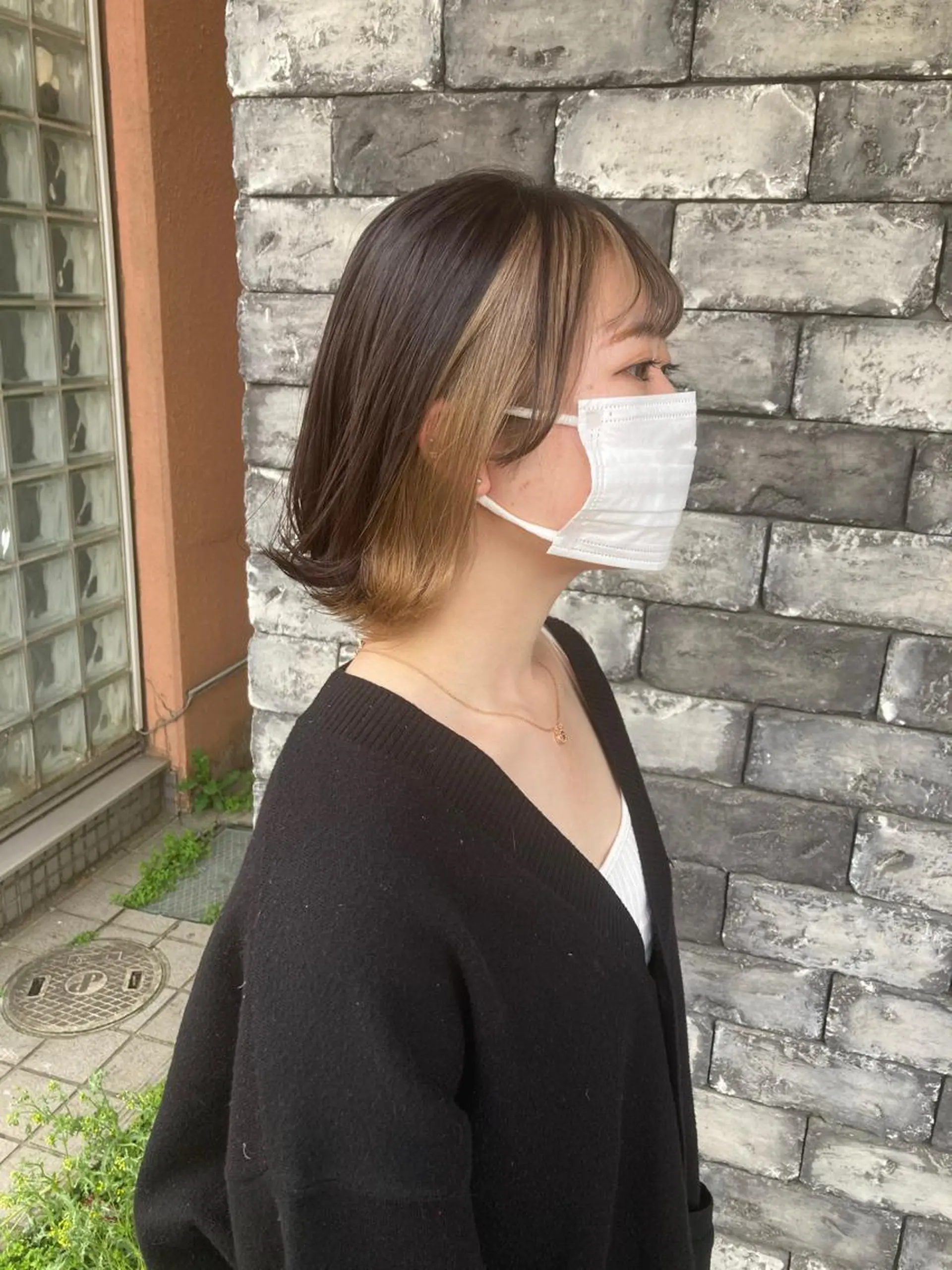 ミディアム カラー カット ヘアカラー トリートメント ✂️似合わせの魔術師 石田一樹✂️のヘアスタイル