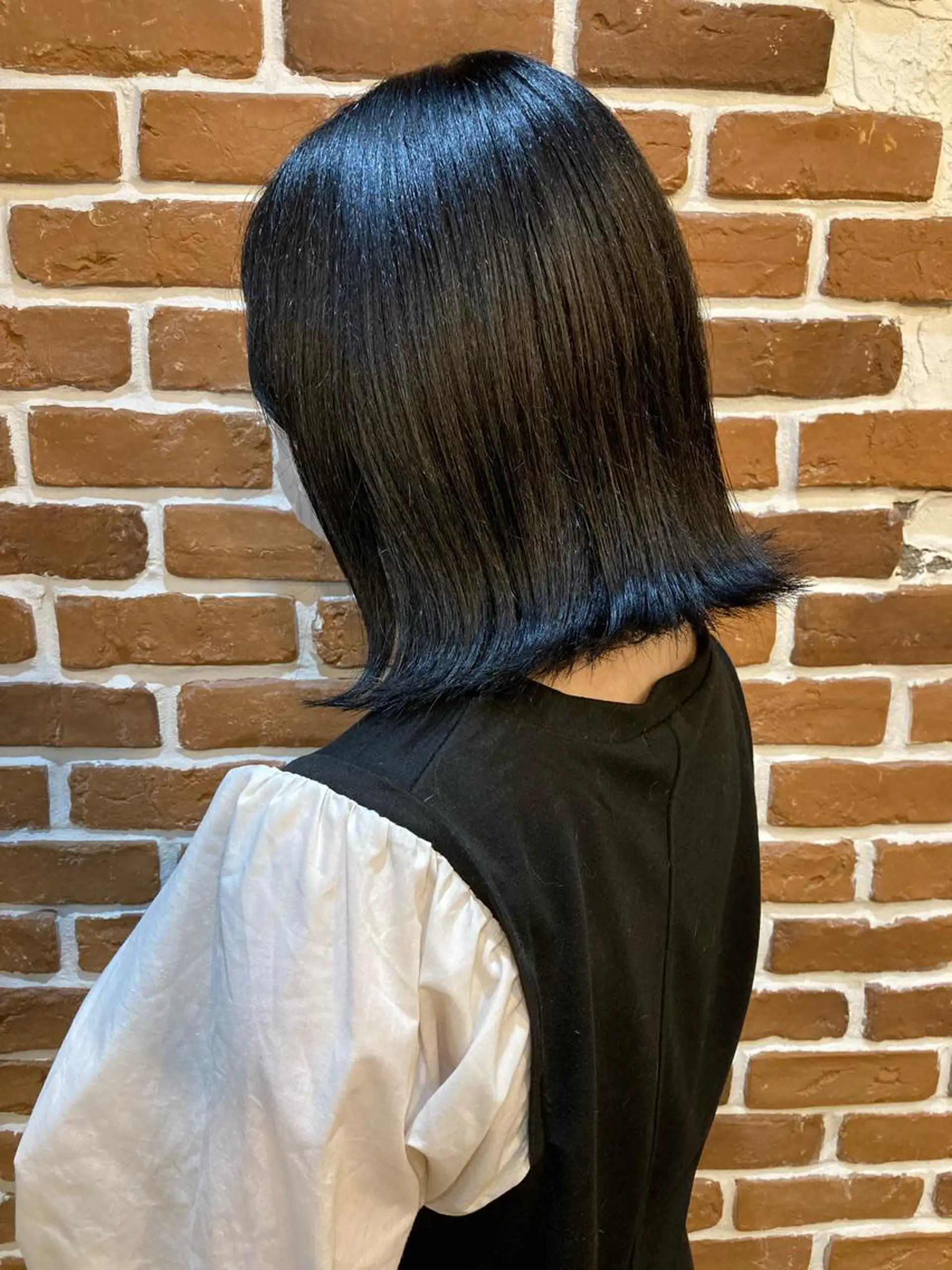 ショート カット ヘアカラー トリートメント ✨色持ちの良い艶 カラー✨蟹江真世のヘアスタイル