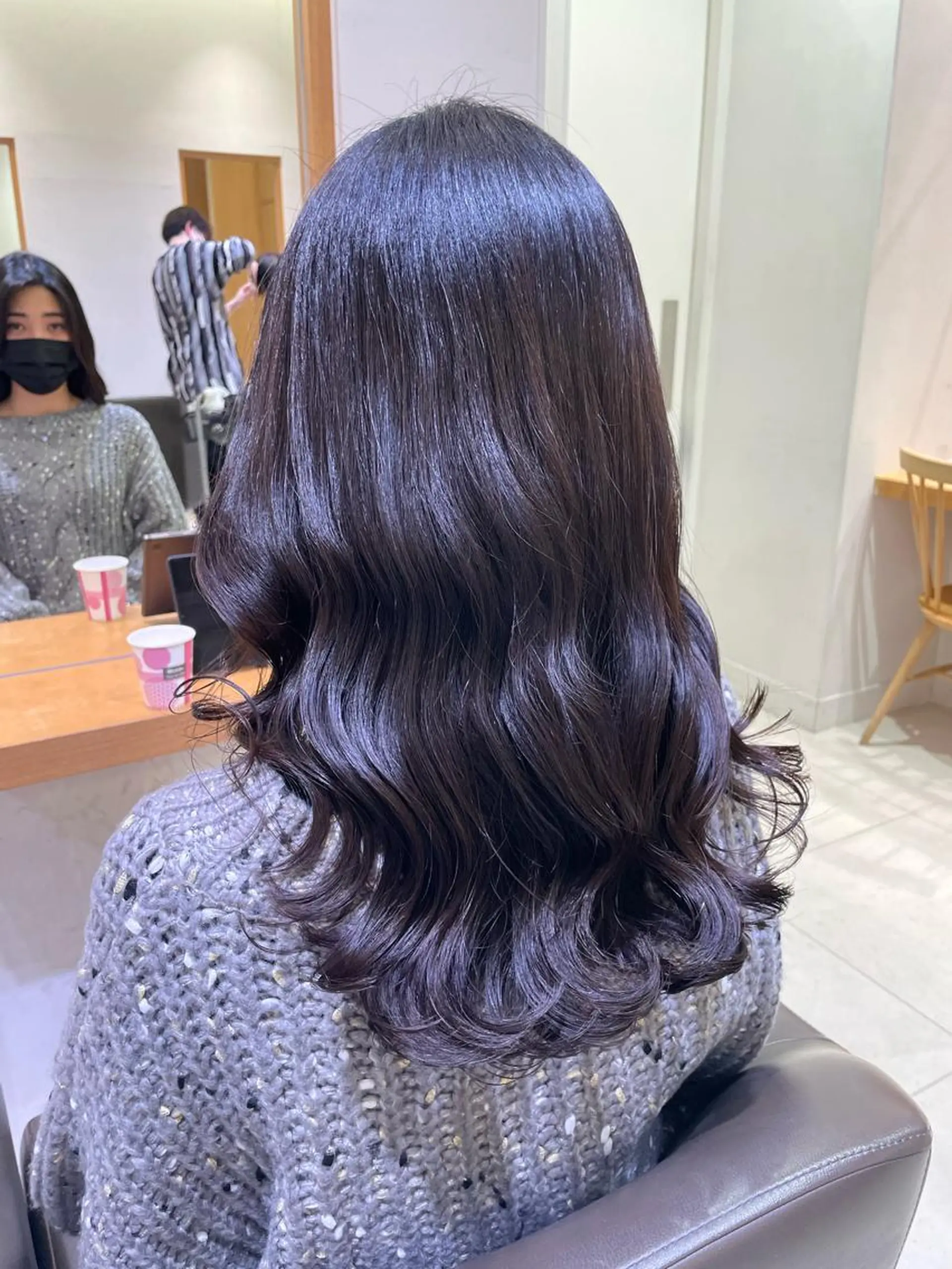 ロング パーマ ARMONY秋山輝也 コテ巻き風パーマ特化のヘアスタイル