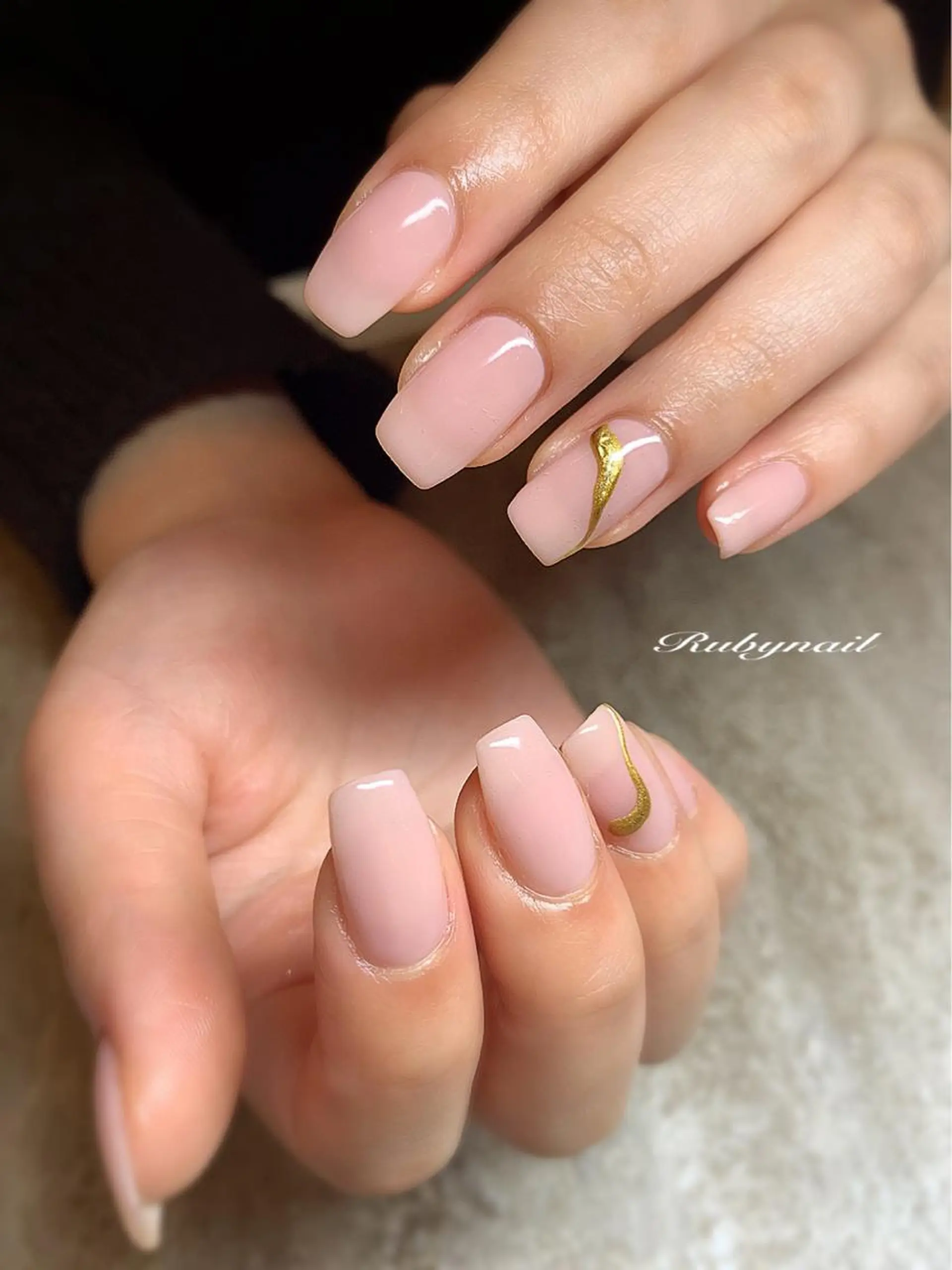 ネイル アートネイル ピンク Rubynail所属・プライベートサロン Rubynailのネイルデザイン