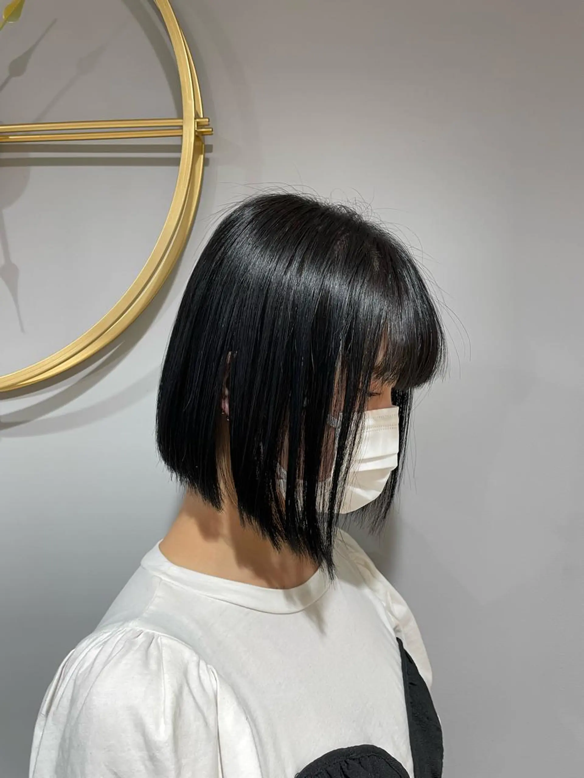 ミディアム カラー カット ヘアカラー トリートメント 髪質改善/縮毛矯正 ボブ/Ryuseiのヘアスタイル