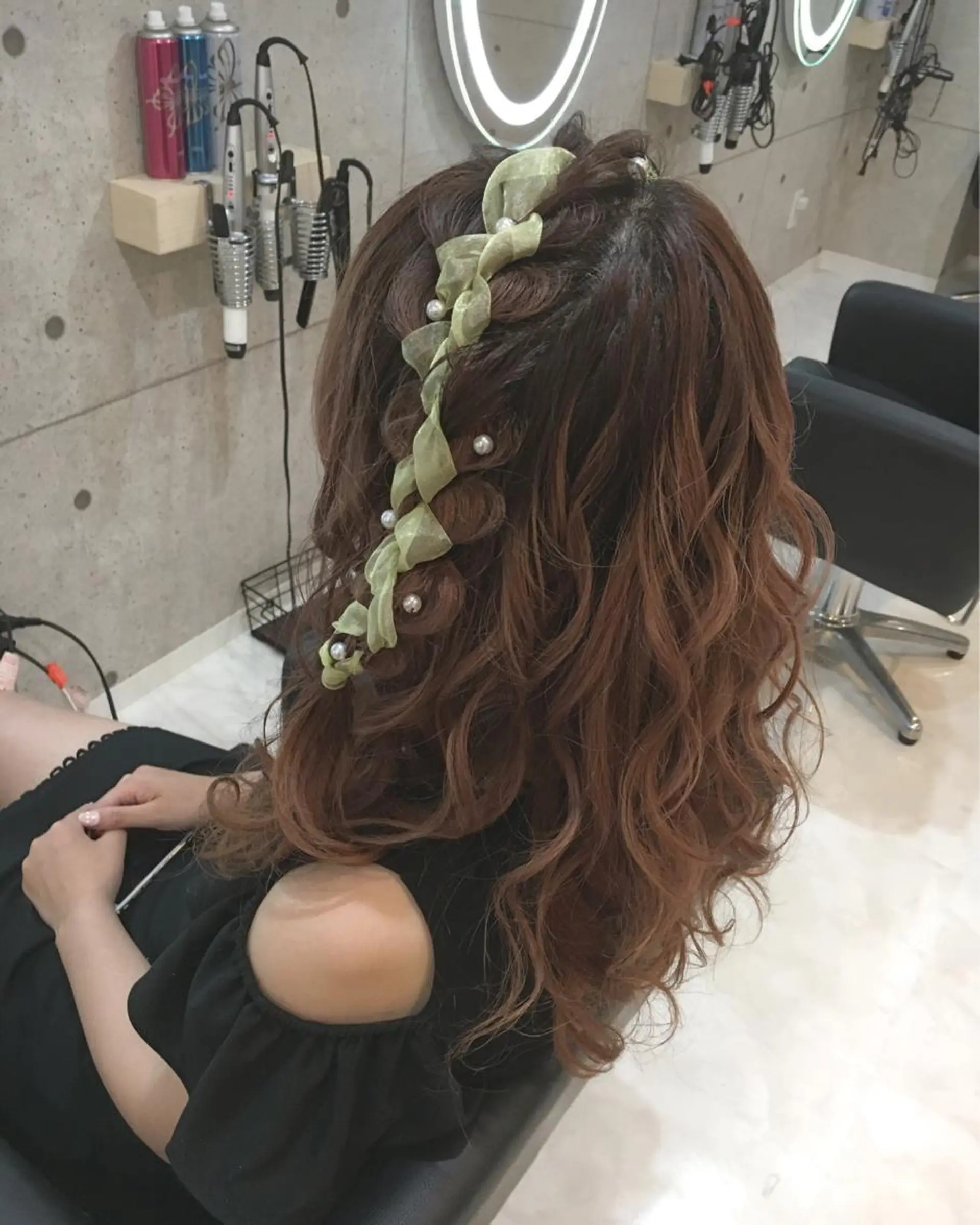 ヘアアレンジ lien natsukiのヘアスタイル