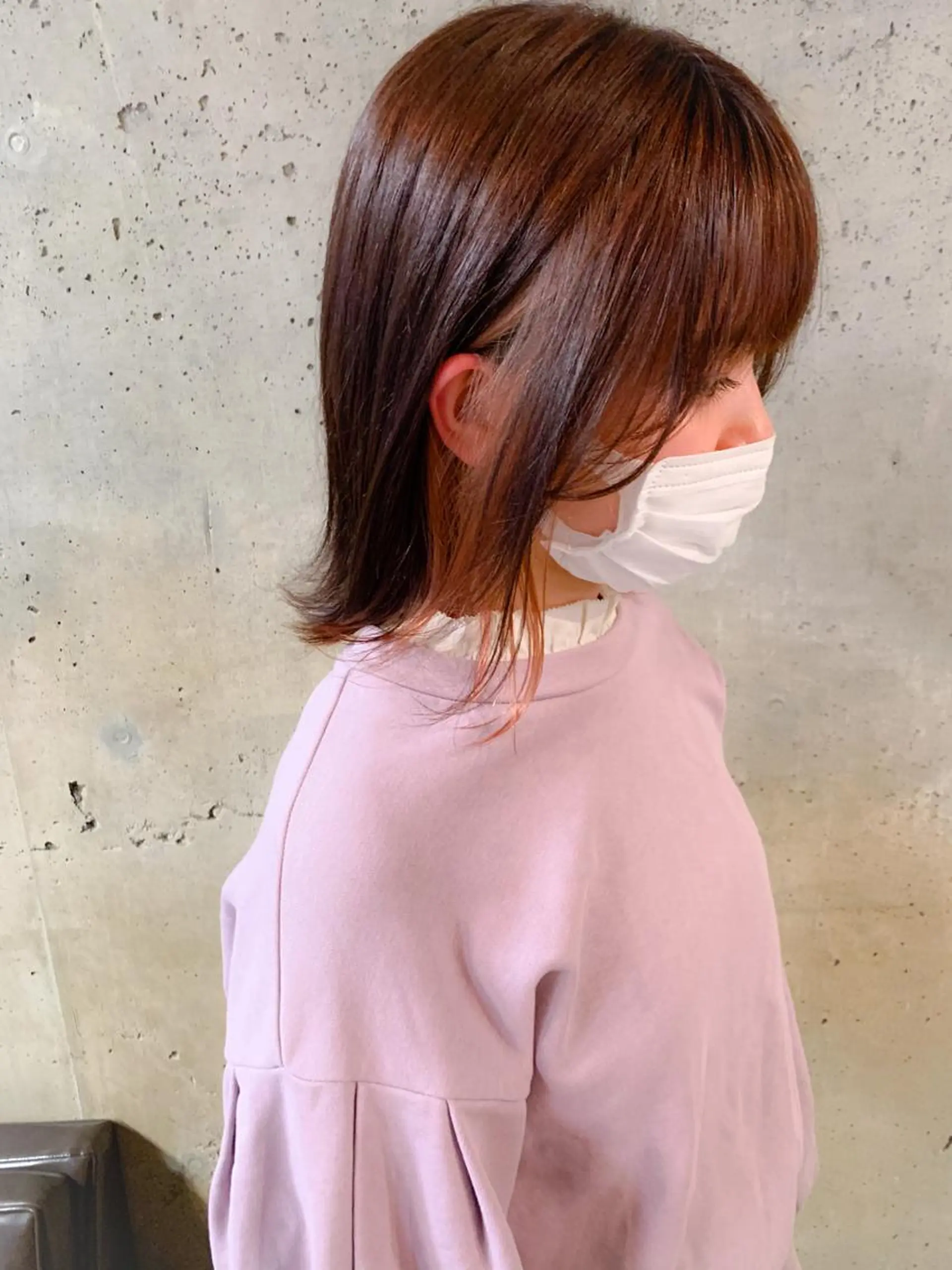 ミディアム ボブ SALOWIN 名古屋所属・パーマ落とし/ パーマ特化/丹羽舜太のヘアスタイル